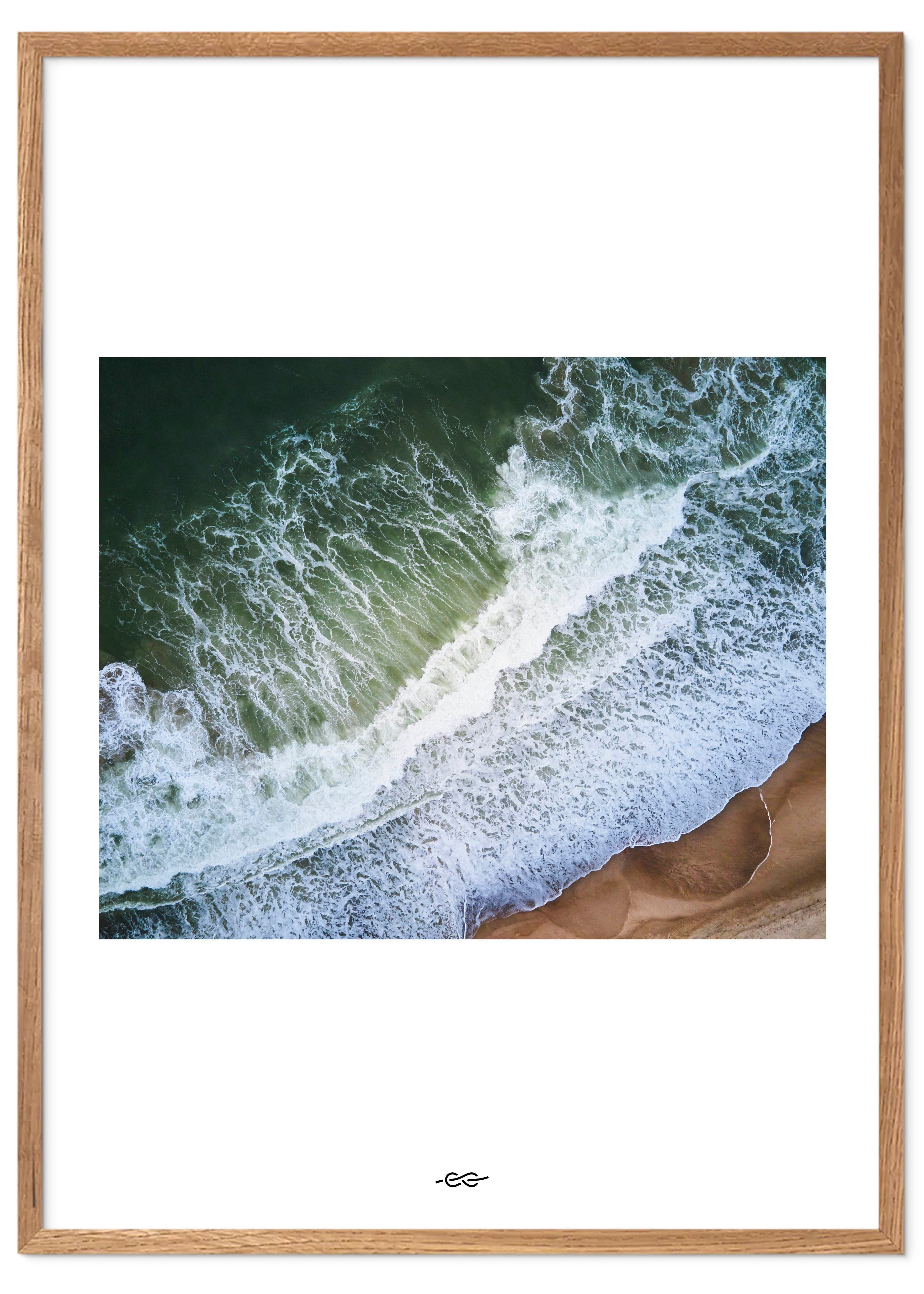 White Space - From Above Landscape 50x70 - Poster