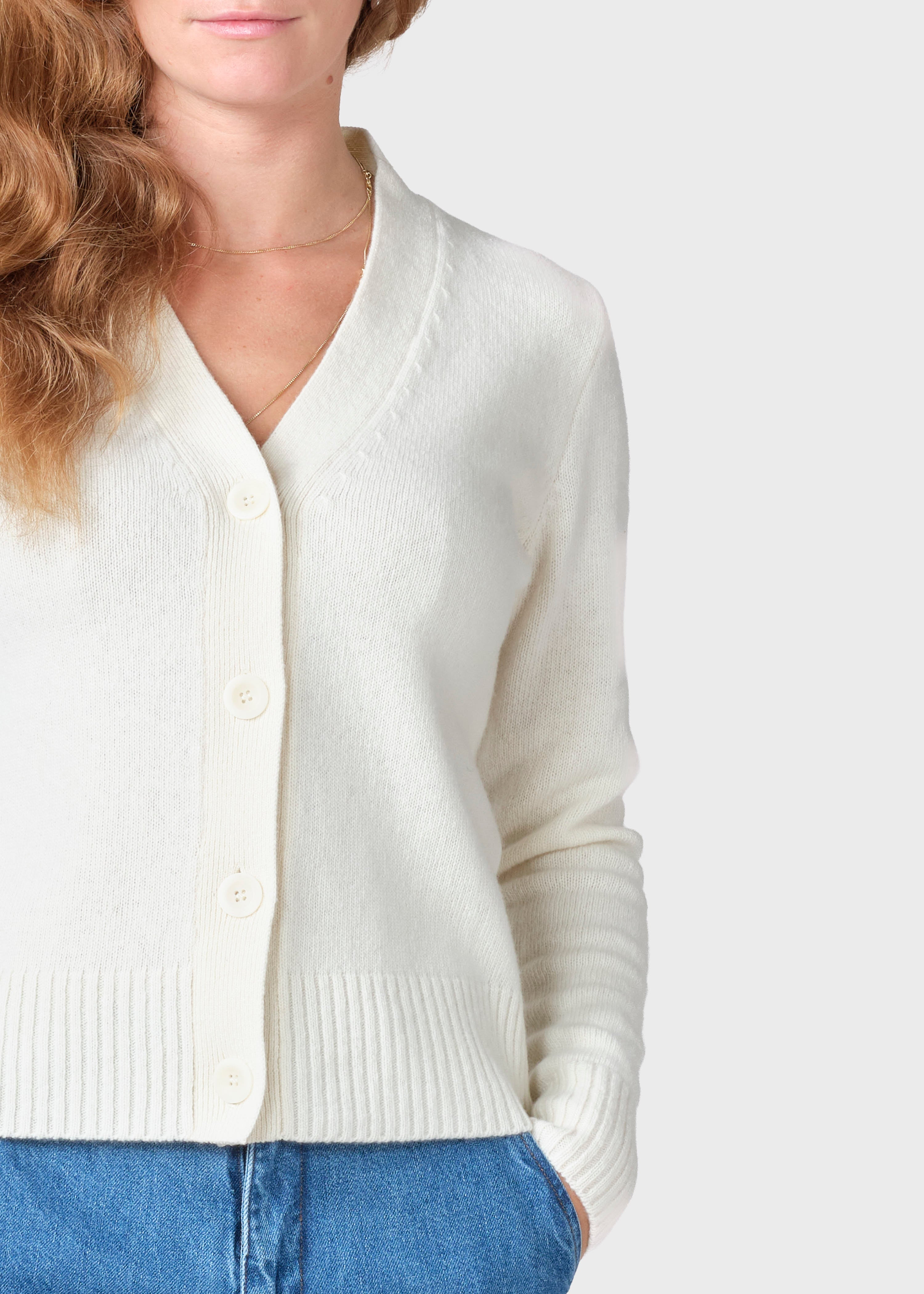 Wilma Knit Cardigan - Cream