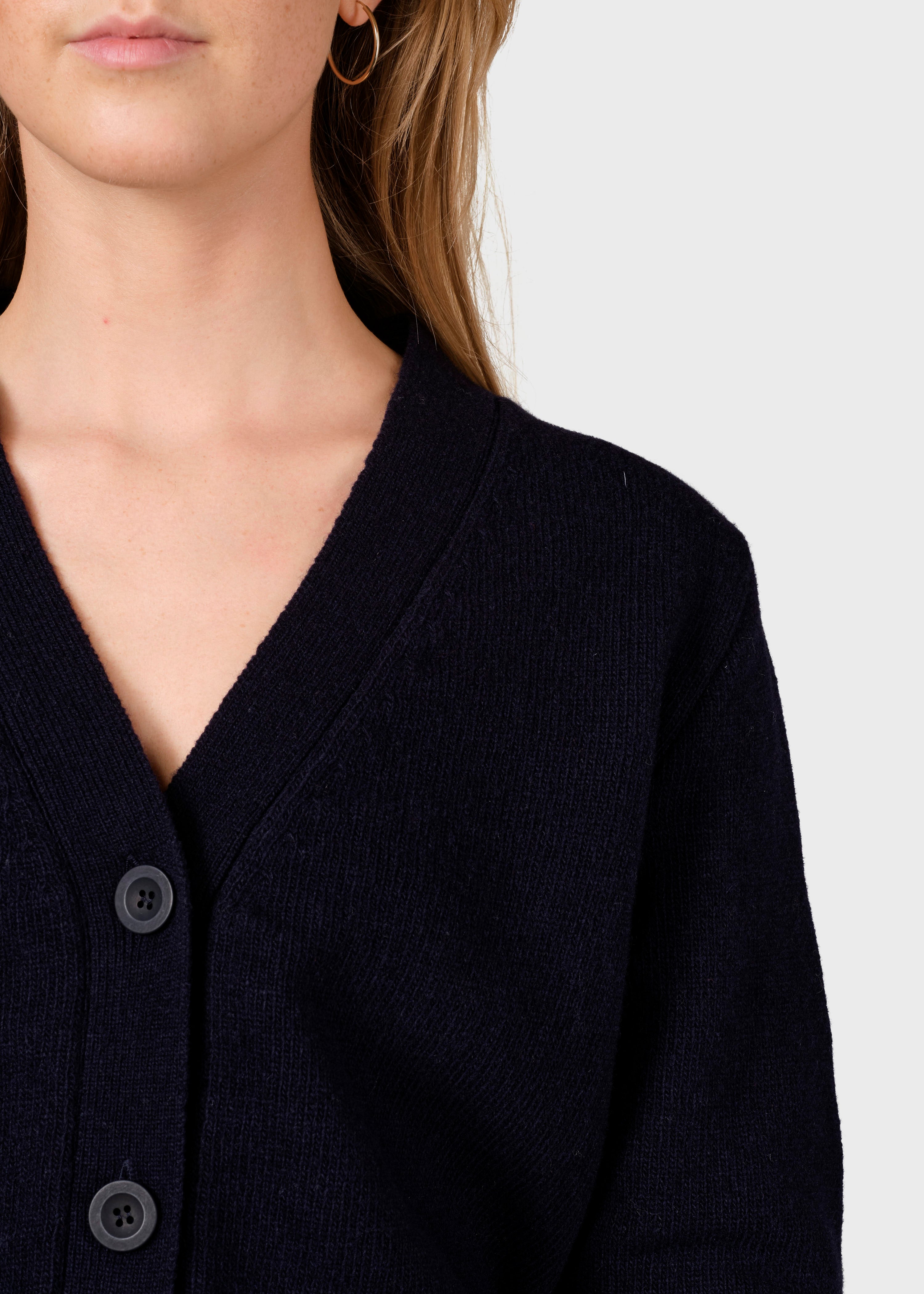 Wilma Knit Cardigan - Navy