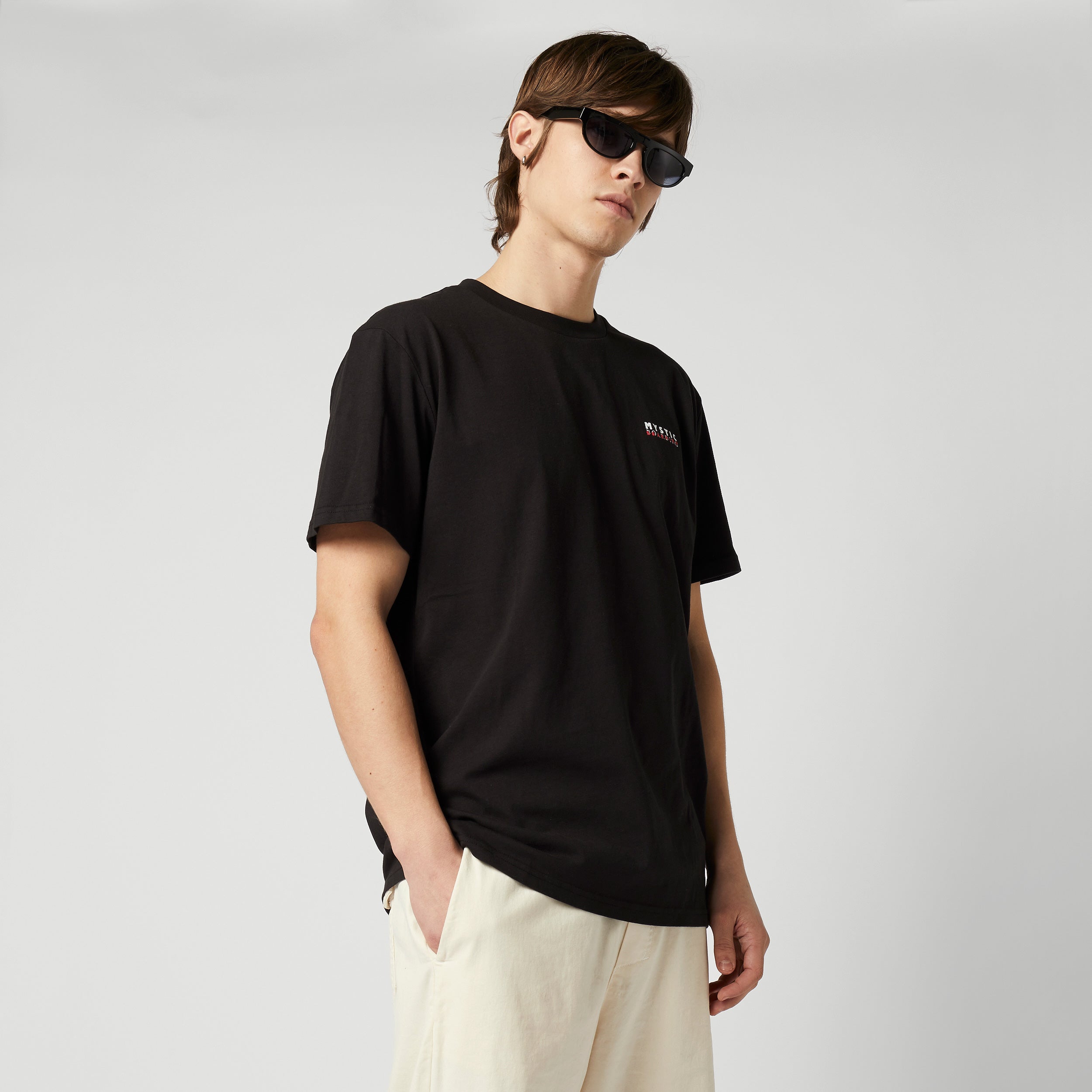 Mystic - Trace Tee - Black