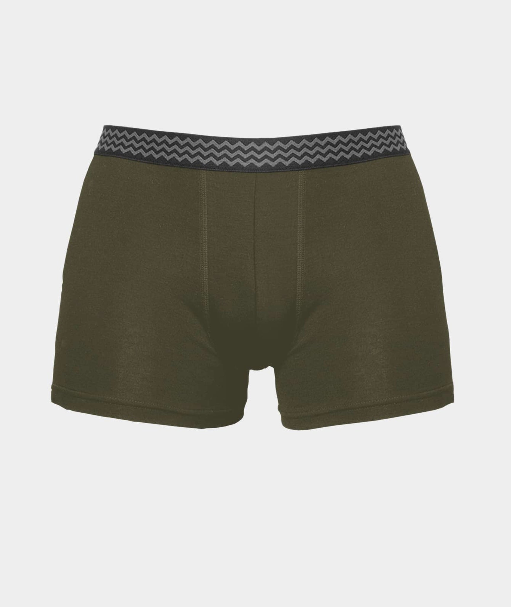 3013 | Elsk® Men’S Micromodal Underwear – Boxers (2-Pack) | Pine Green