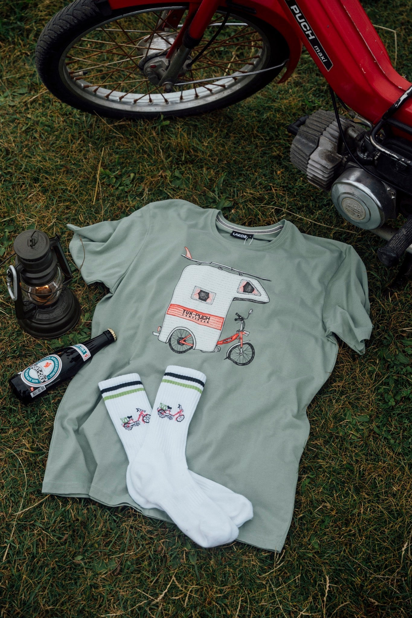 Tuk-Puch T-shirt (Green bay)