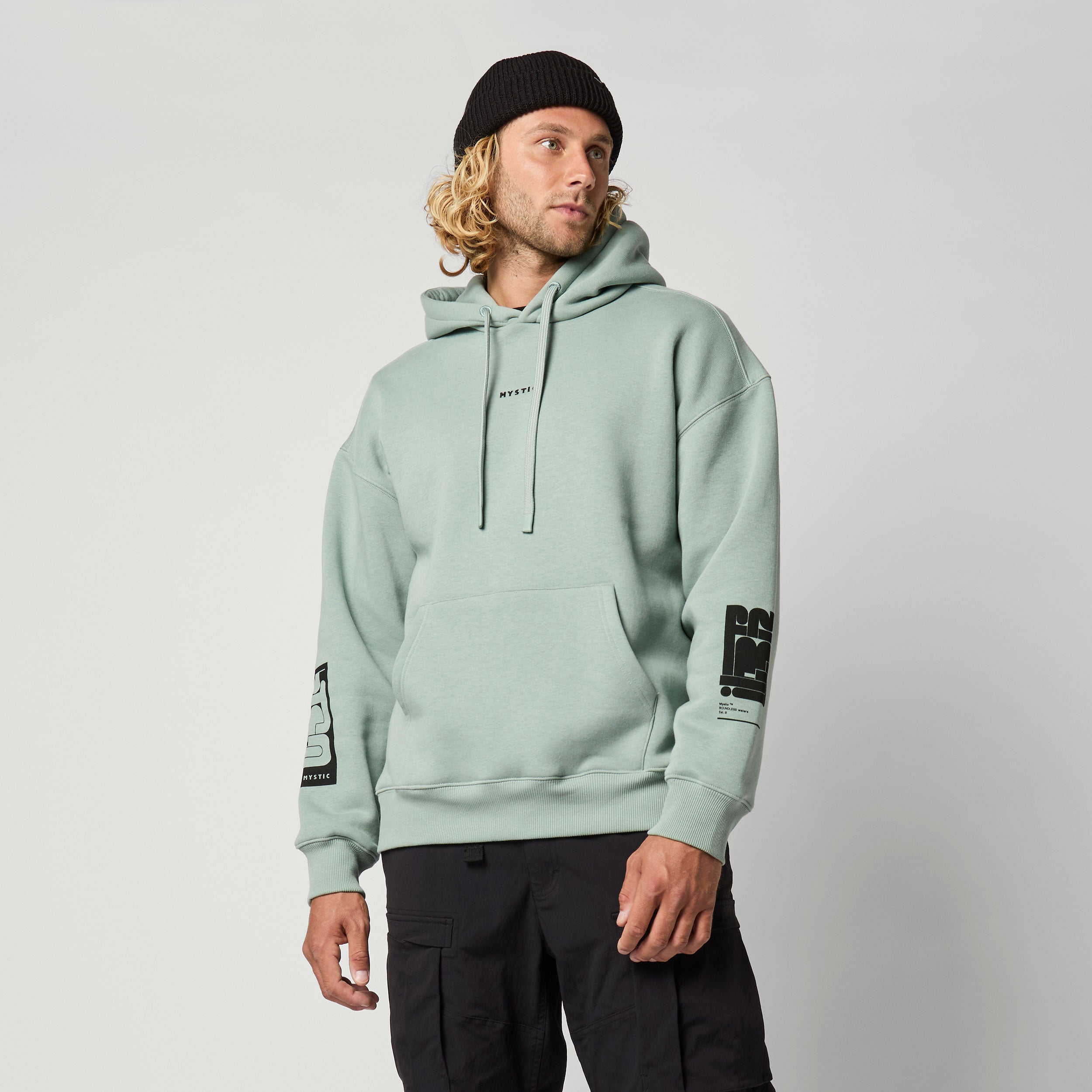 Mystic - Boundless Hood Sweat - Frozen Green