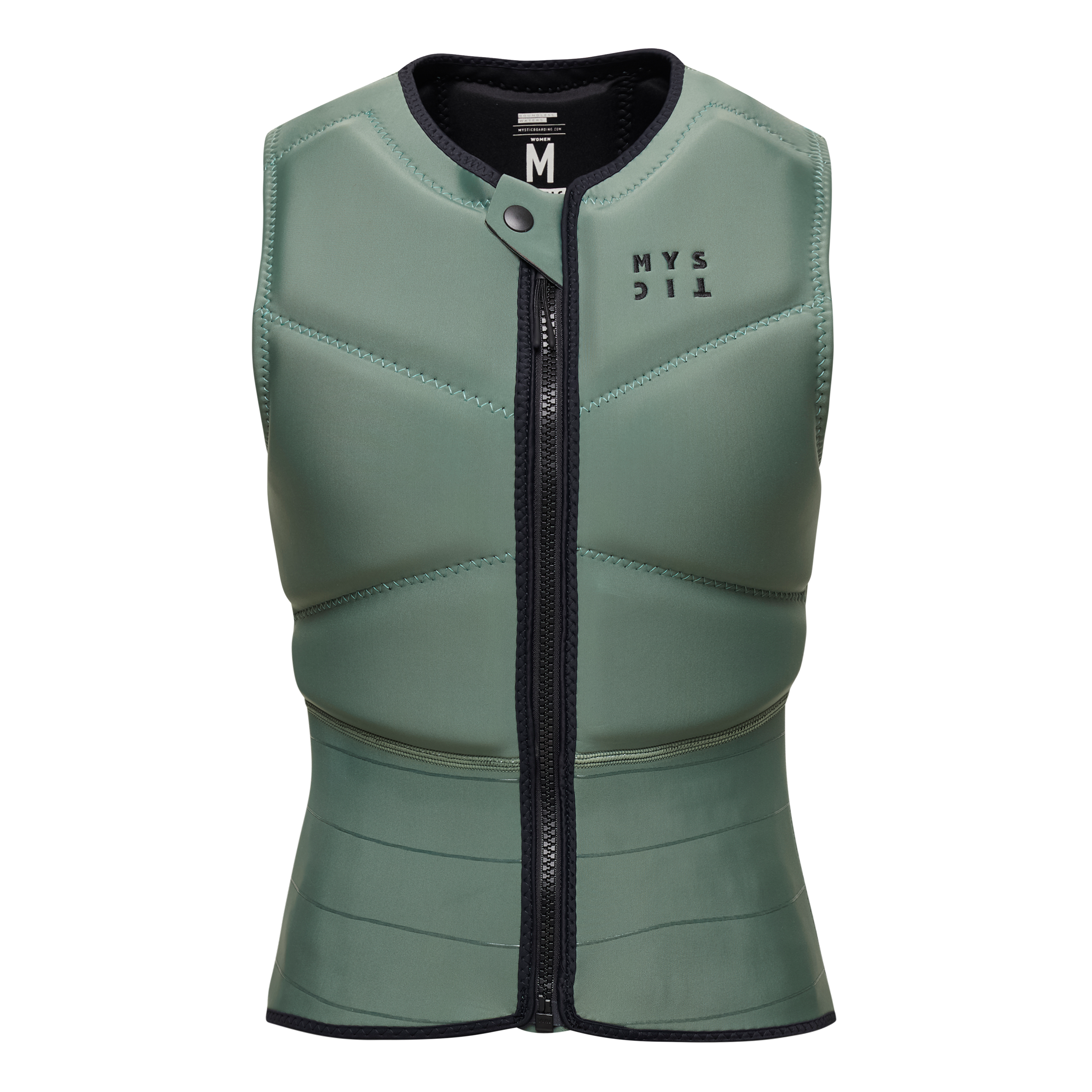 Star Impact Vest Fzip Women - Dark Olive