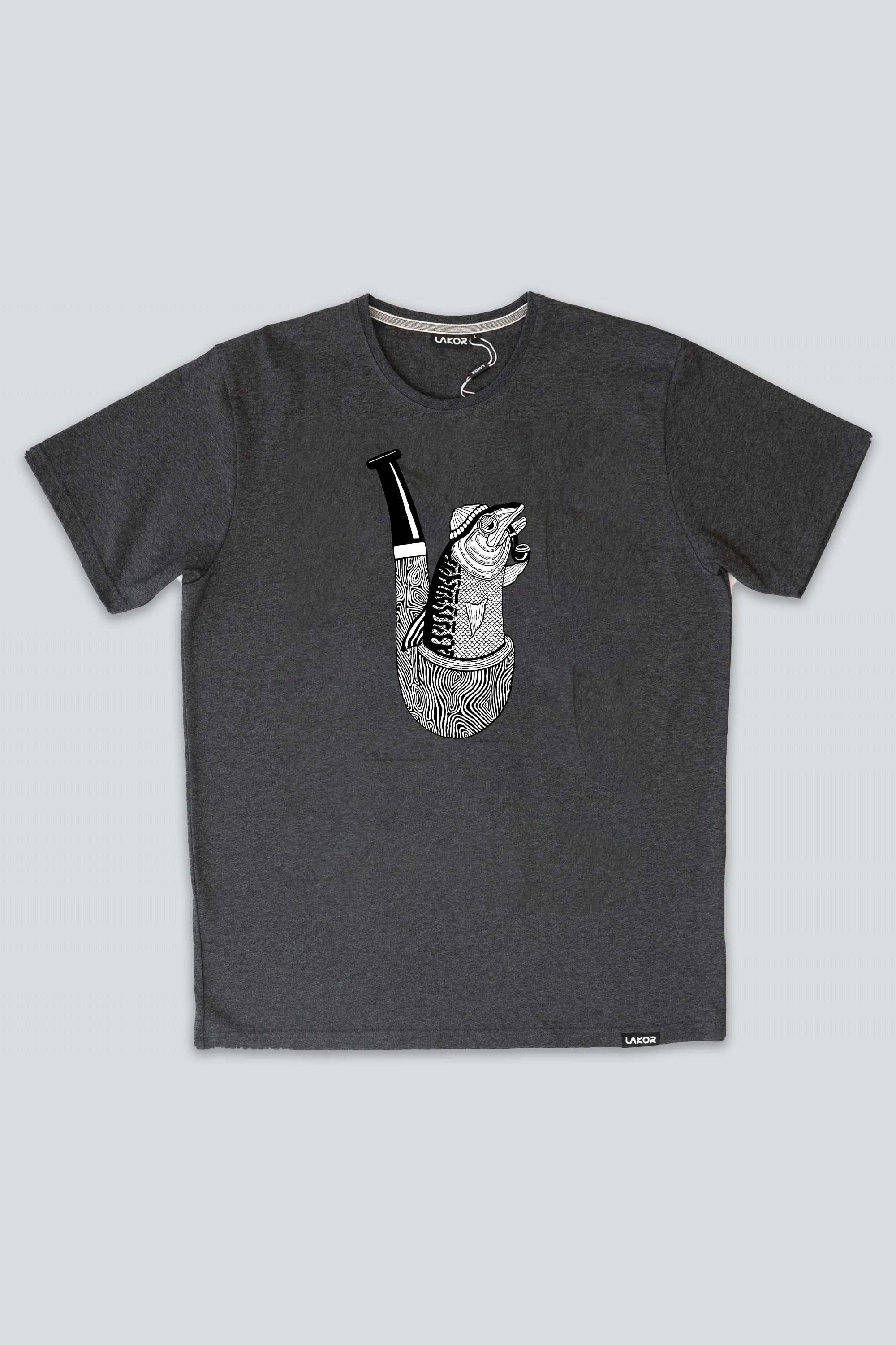 Smoking Mackerel (Dark Grey)