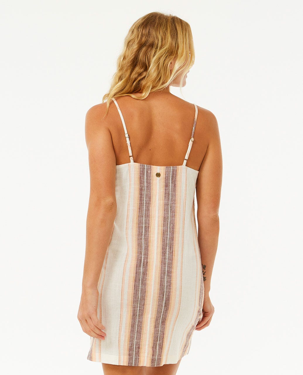 Classic Surf Stripe Button Up Dress