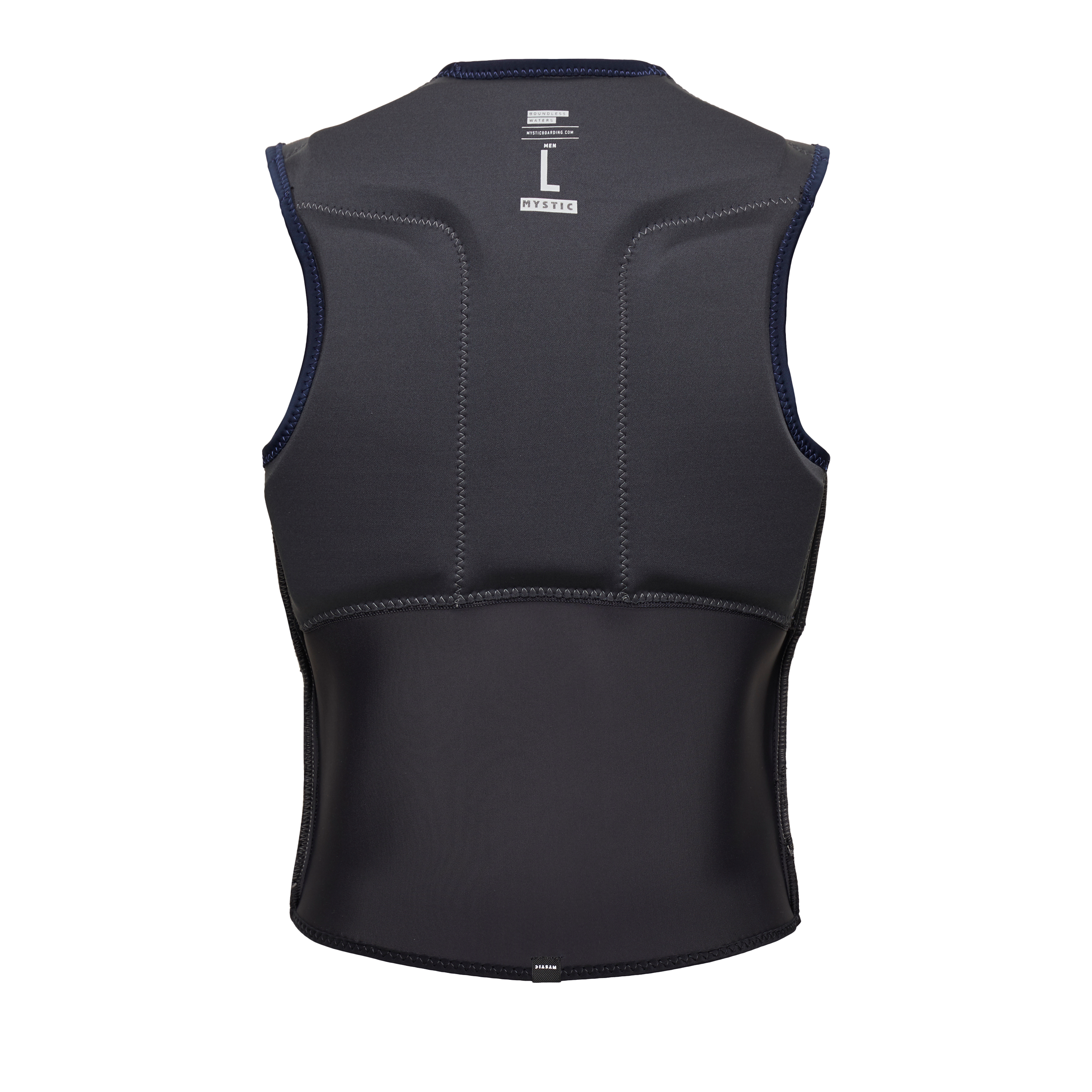 Block Impact Vest Fzip - Navy