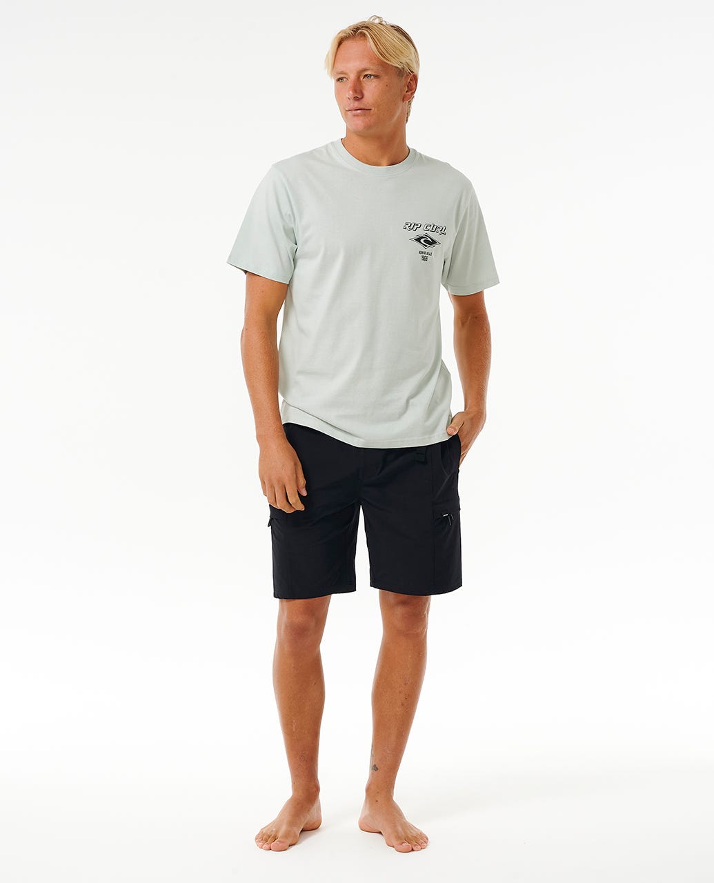 Boardwalk Buckled Cargo Volley Short