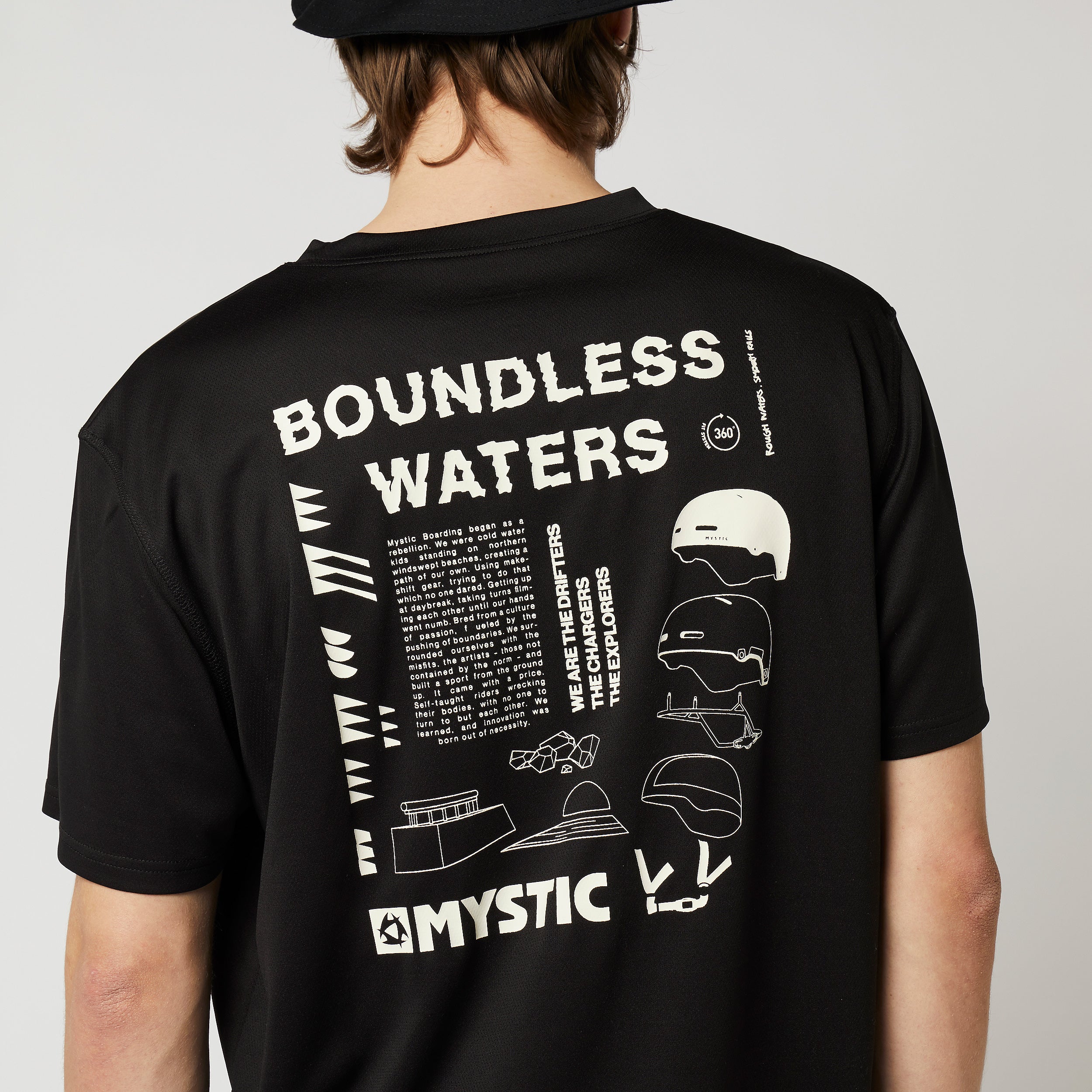 Tactic S/S Loosefit Quickdry - Black