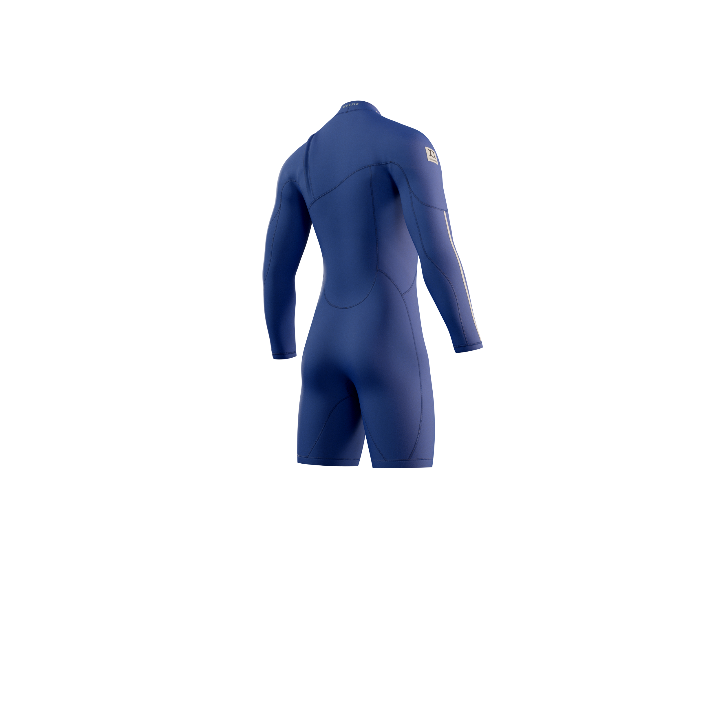 The One Longarm Shorty 3/2mm Zipfree 2024 - Blue