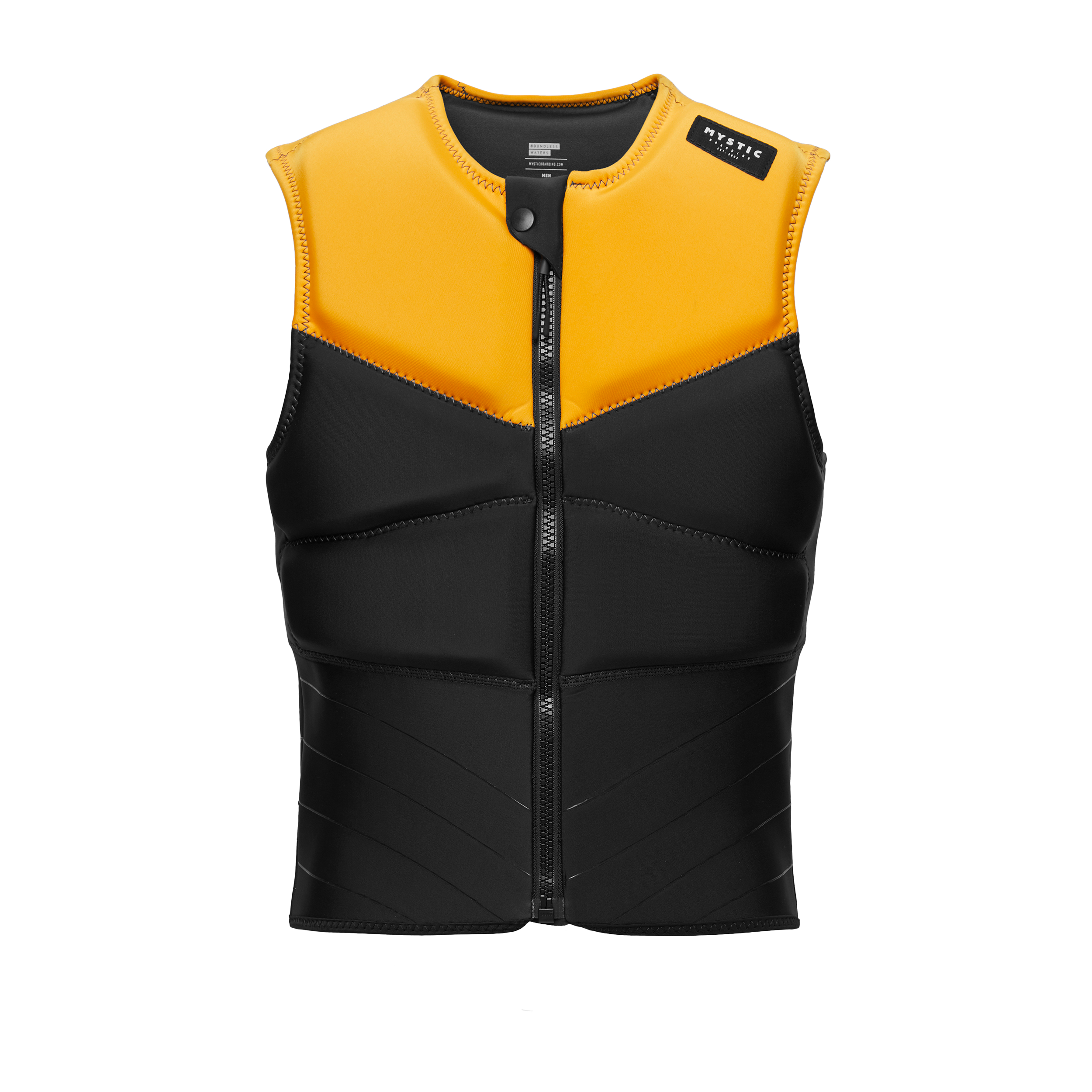 Mystic - Block Impact Vest Fzip - Retro Orange - 2023