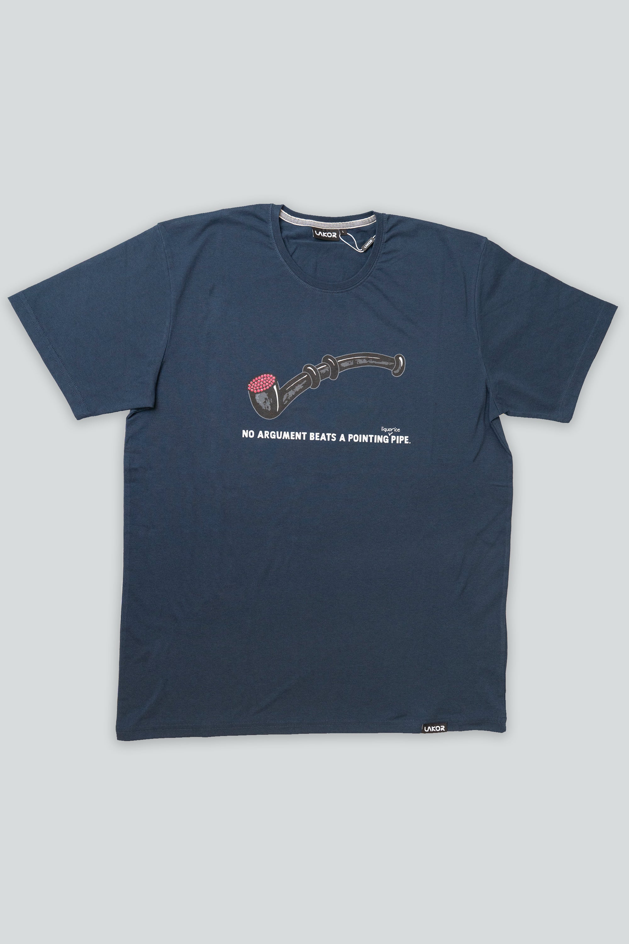 Lakridspibe Tee (Navy)