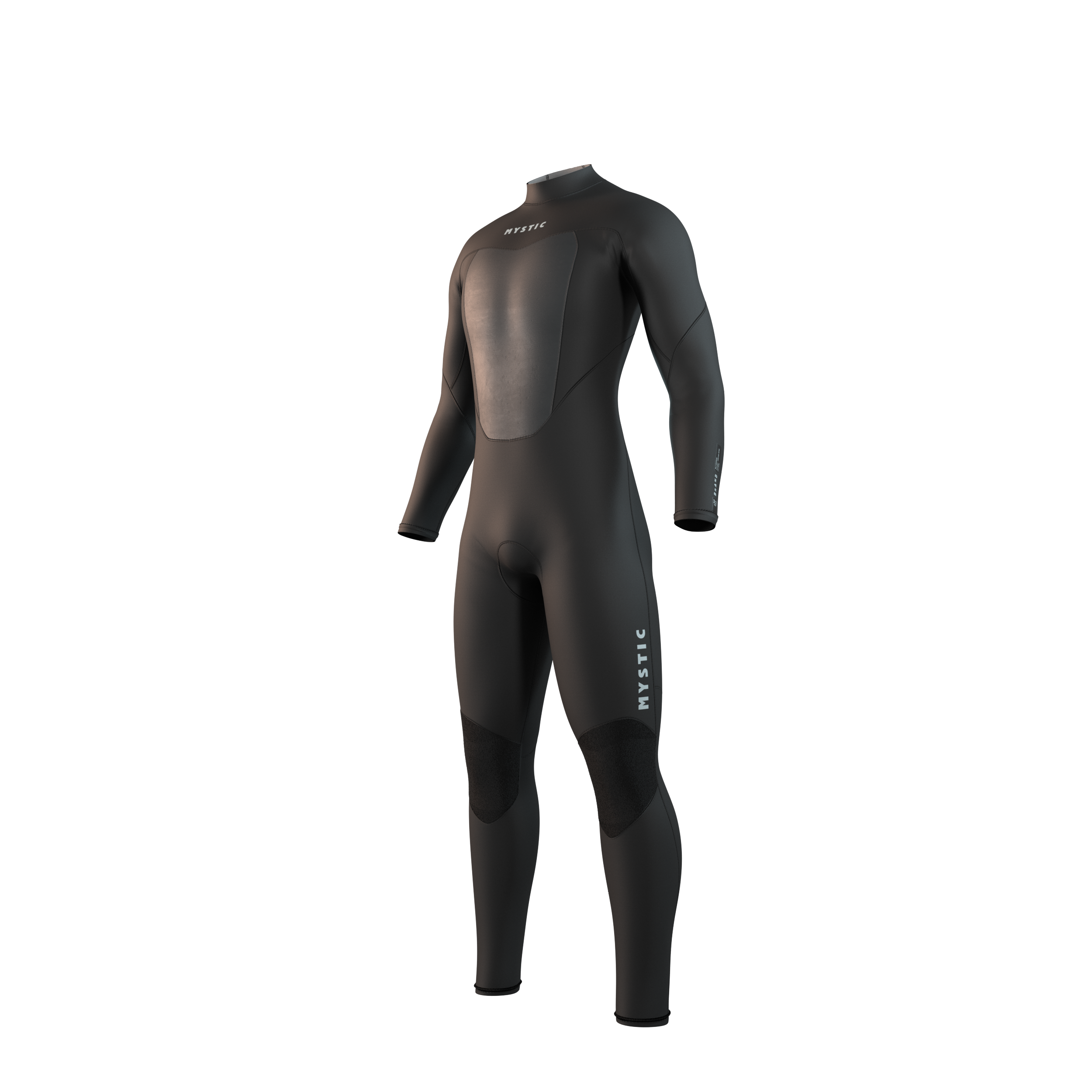 Mystic - Brand Fullsuit 3/2mm Bzip Flatlock - 2025 - Black