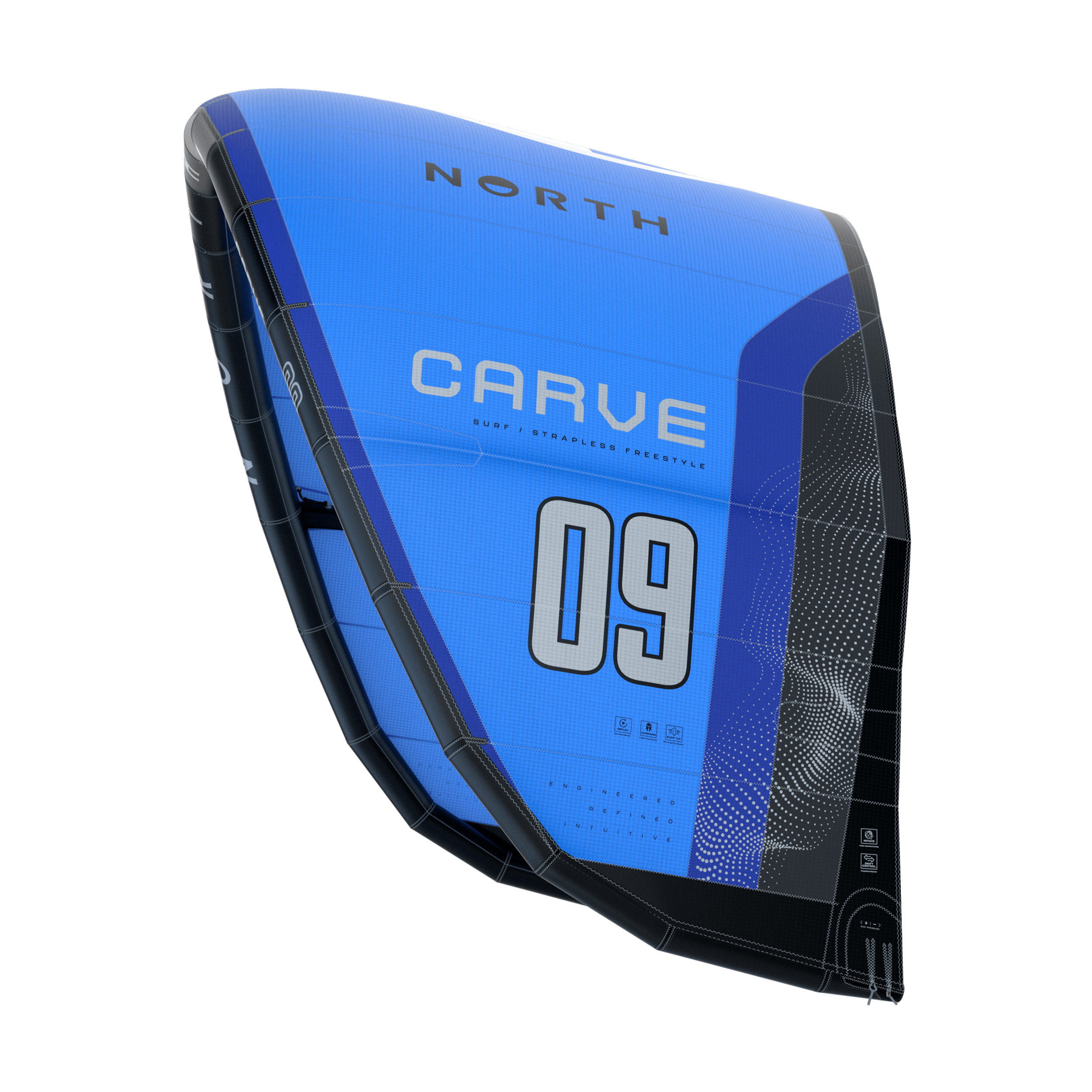 Carve Kite - Pacific Blue