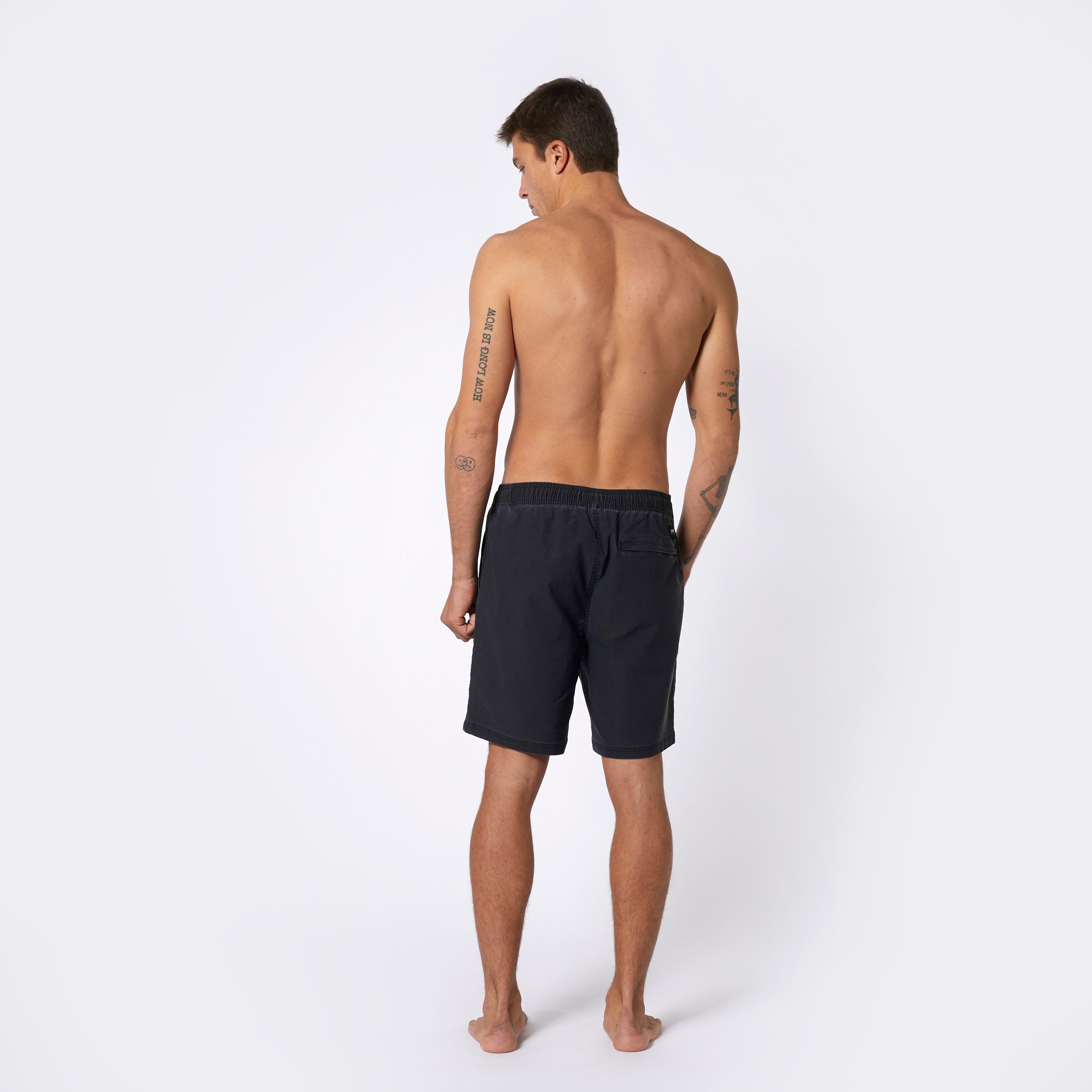 Mystic - The Volley Hybrid Short - Black