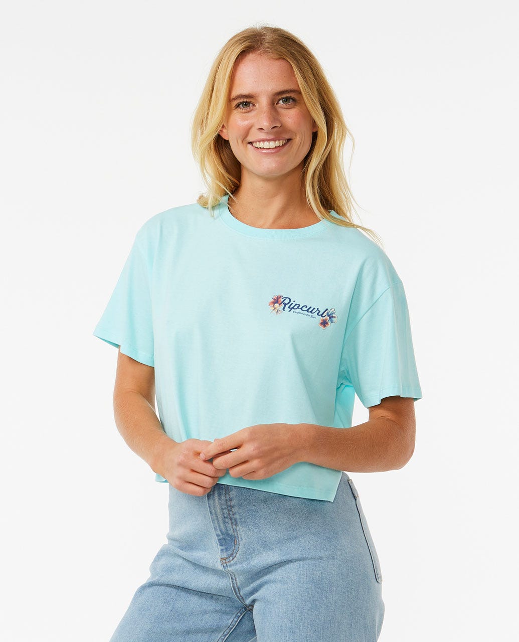 Dancing Crop Short Sleeve Tee