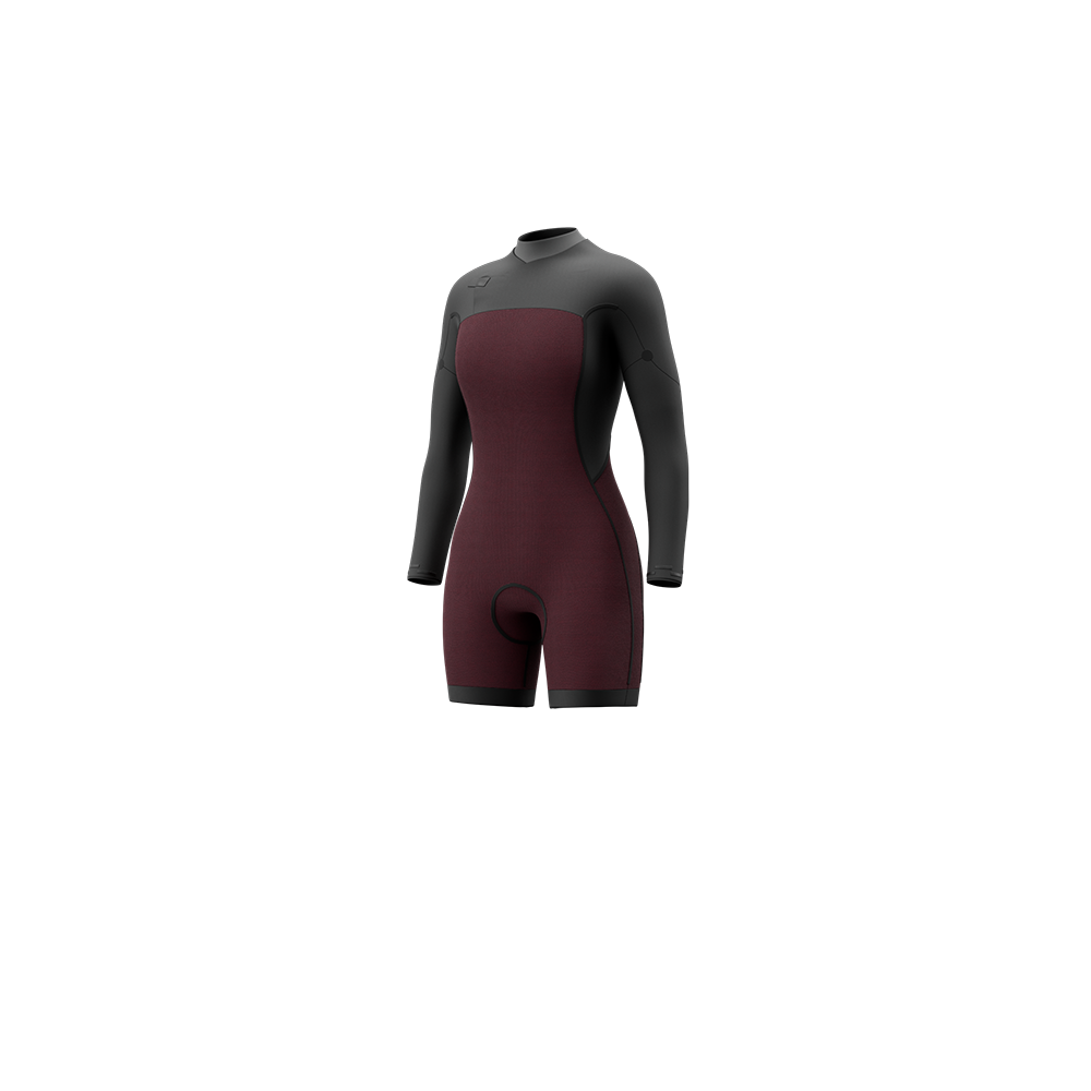 Haven Longarm Shorty 3/2mm Double Fzip Women - 2027