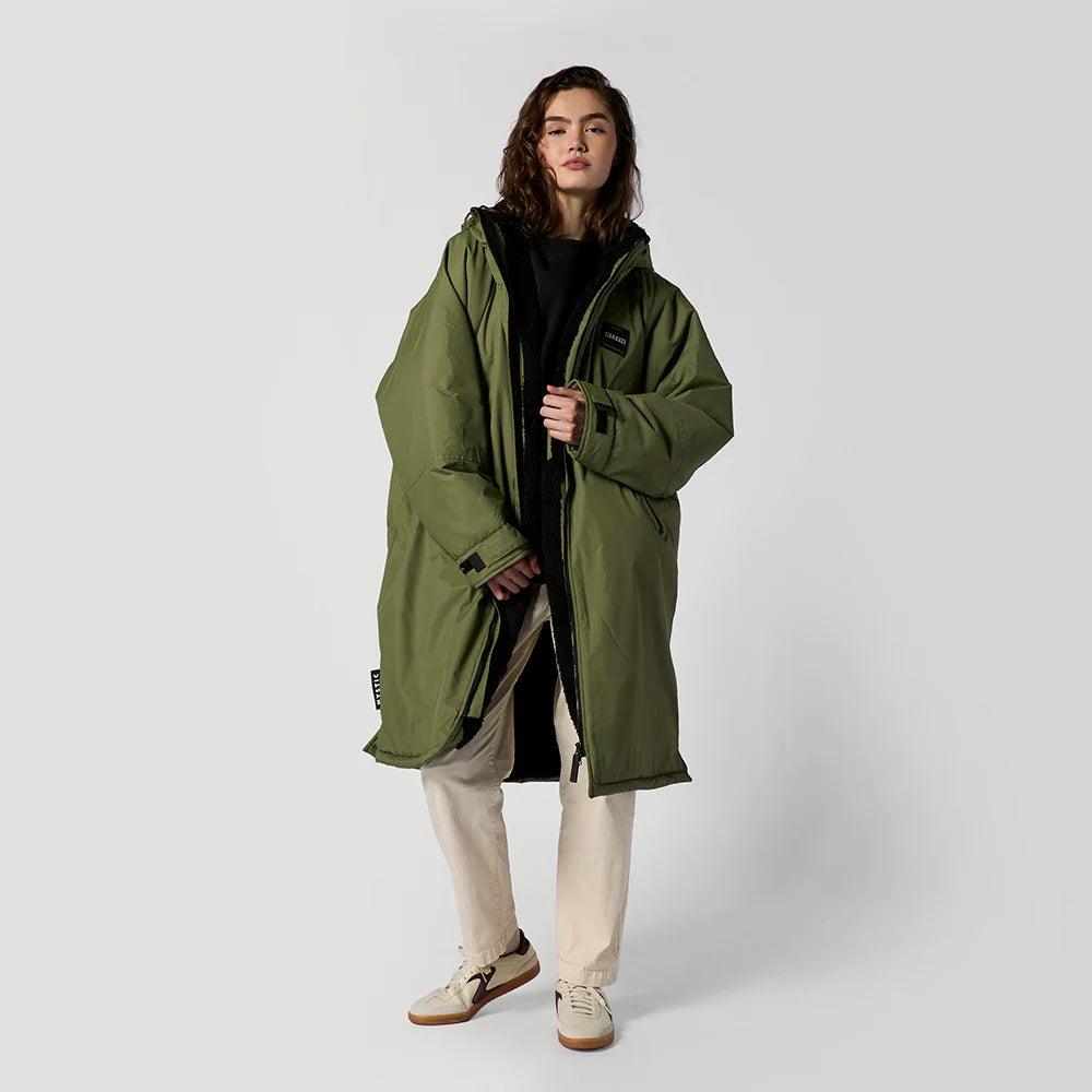 Poncho Explore - Olive Green