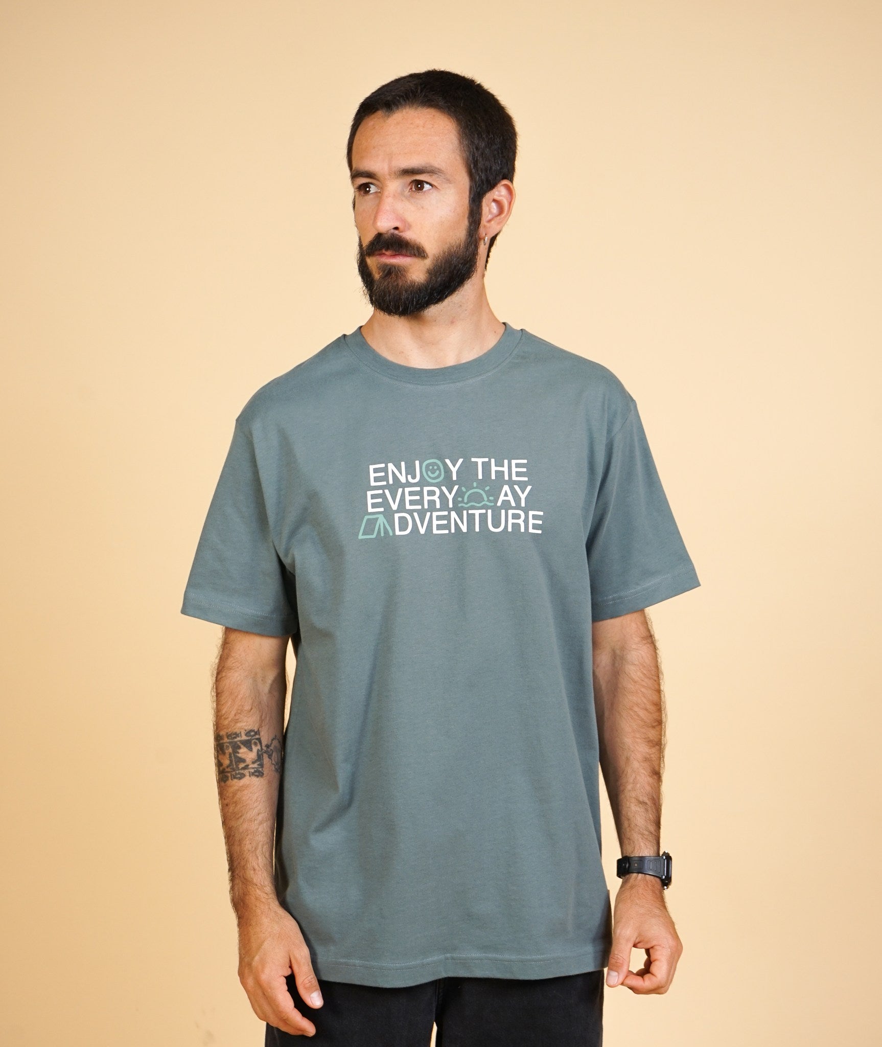 Enjoy Men'S Brushed T-Shirt