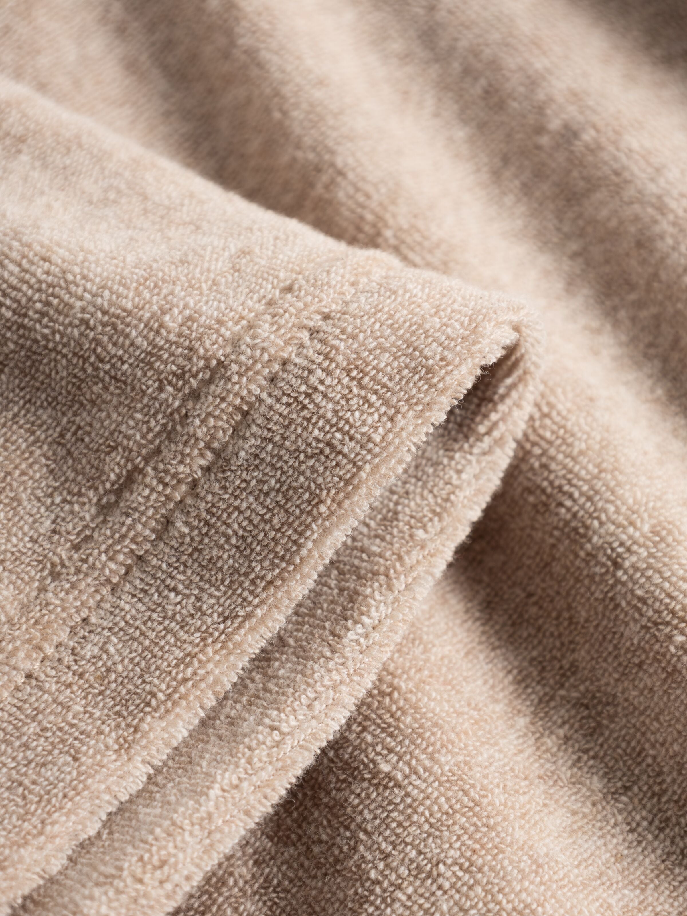 KnowledgeCotton Apparel  - Terry polo - GOTS/Vegan - Safari