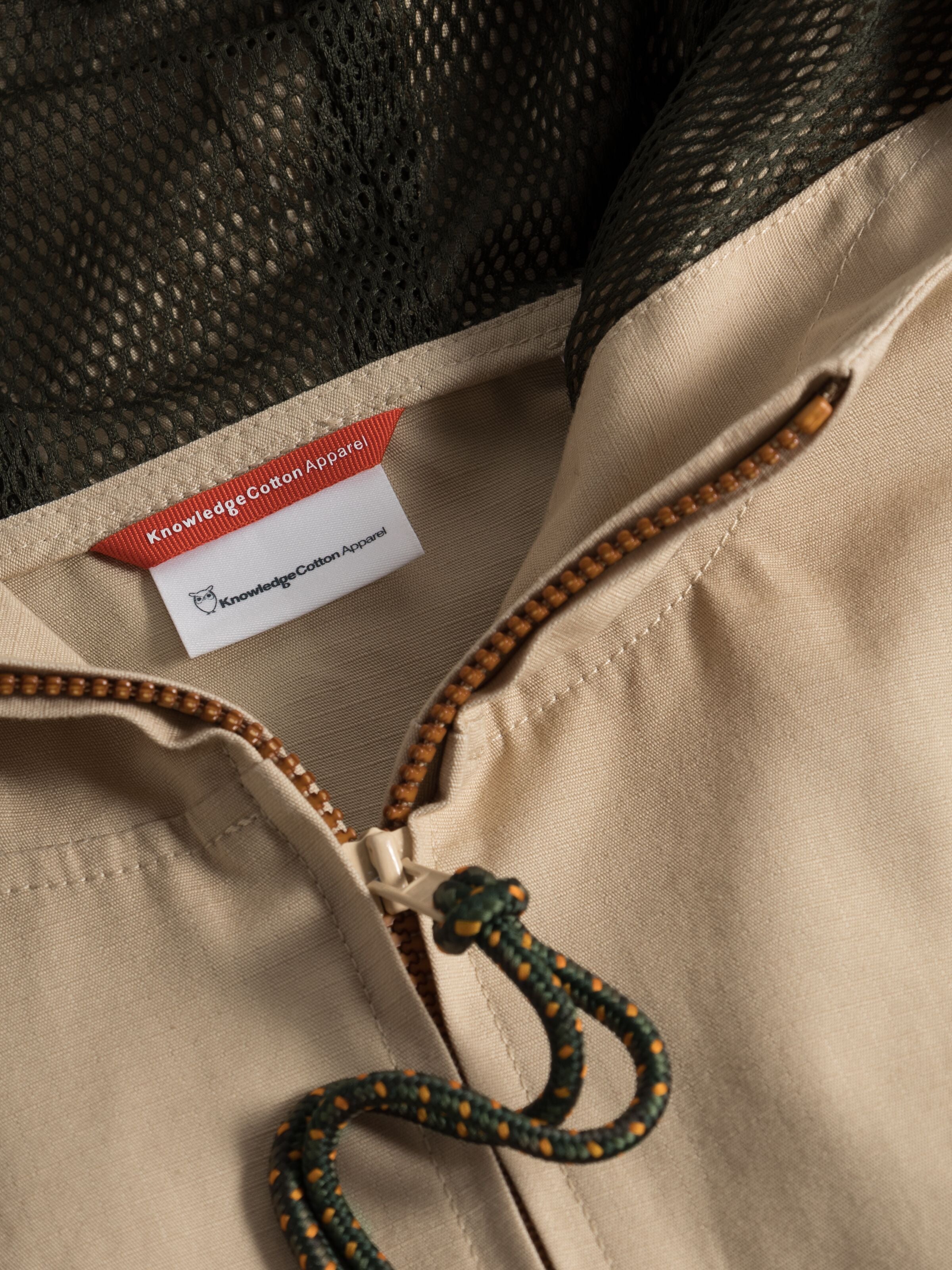 KnowledgeCotton Apparel  - Rib stop anorak - GOTS/Vegan