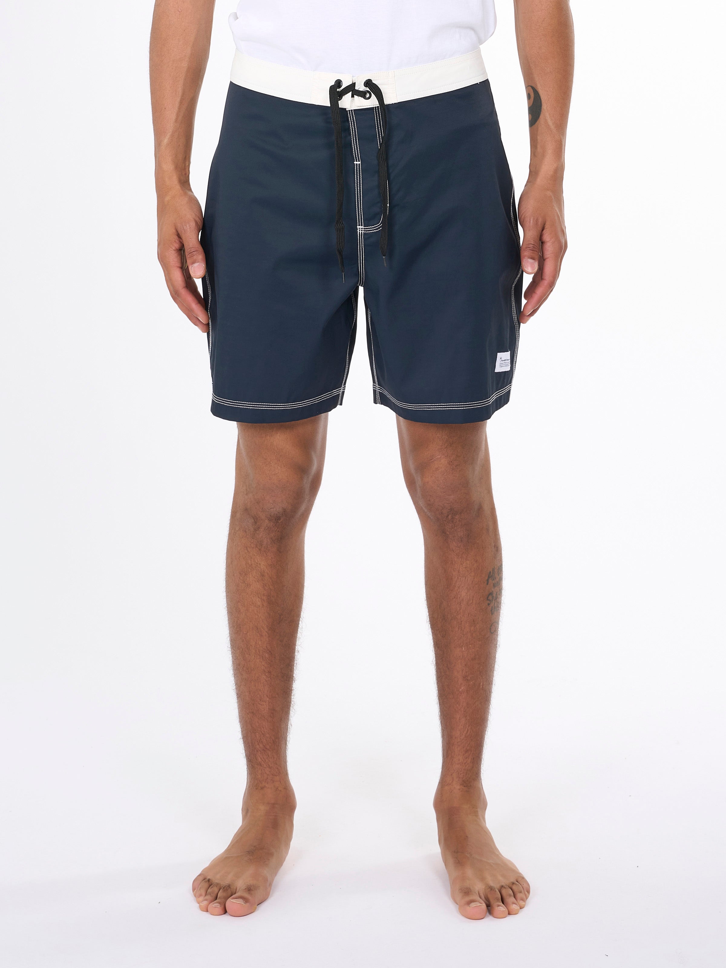KnowledgeCotton Apparel  - Board swim shirts - GRS/Vegan PETA - Total Eclipse
