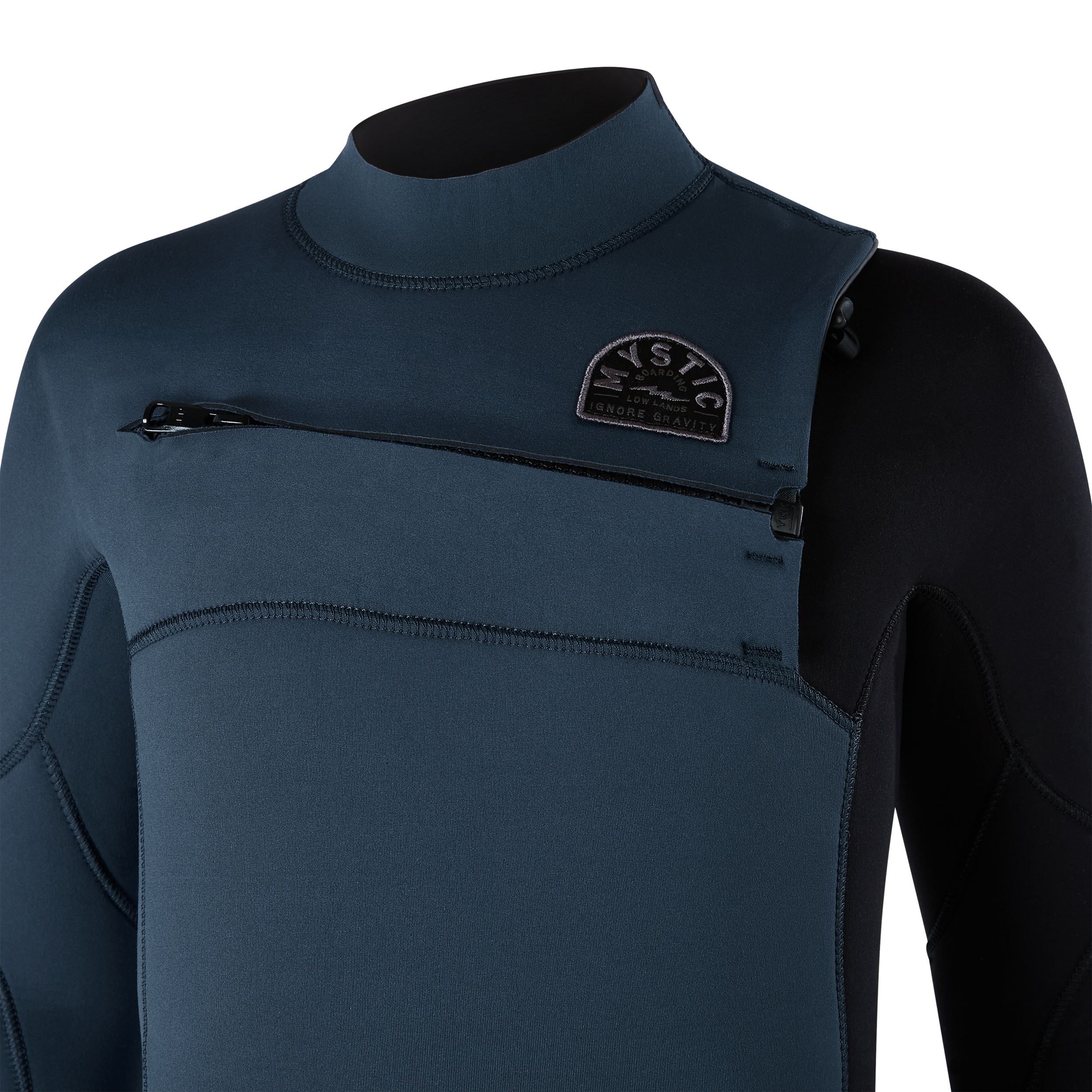 Mystic - Marshall Fullsuit 5/3mm Fzip Junior - Night Blue