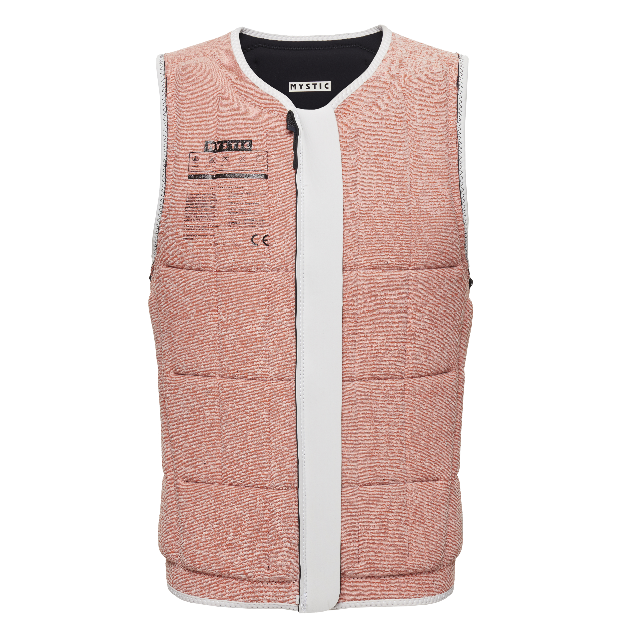 Mystic - Renegade Impact Vest Fzip Wake - Black/White