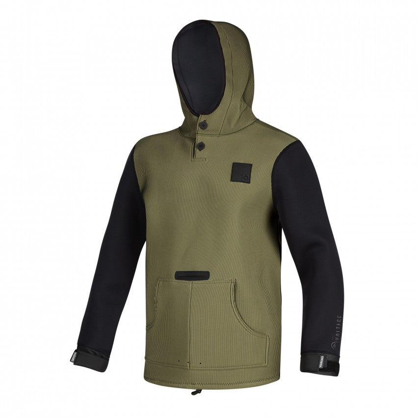MYSTIC Voltage Neopren jakke/hoodie Grøn