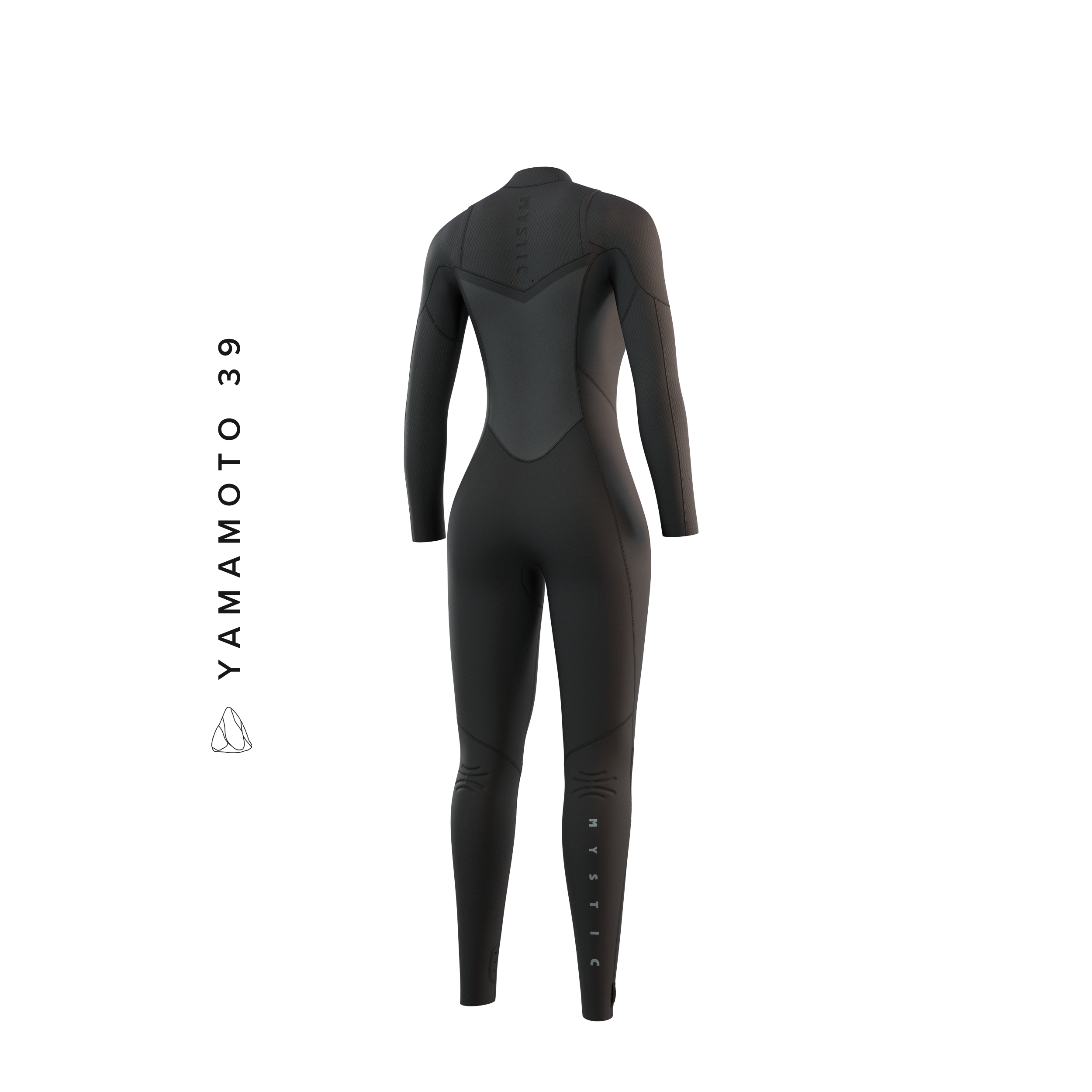 Mystic - Gem Fullsuit 5/4mm Double Fzip Women - Black