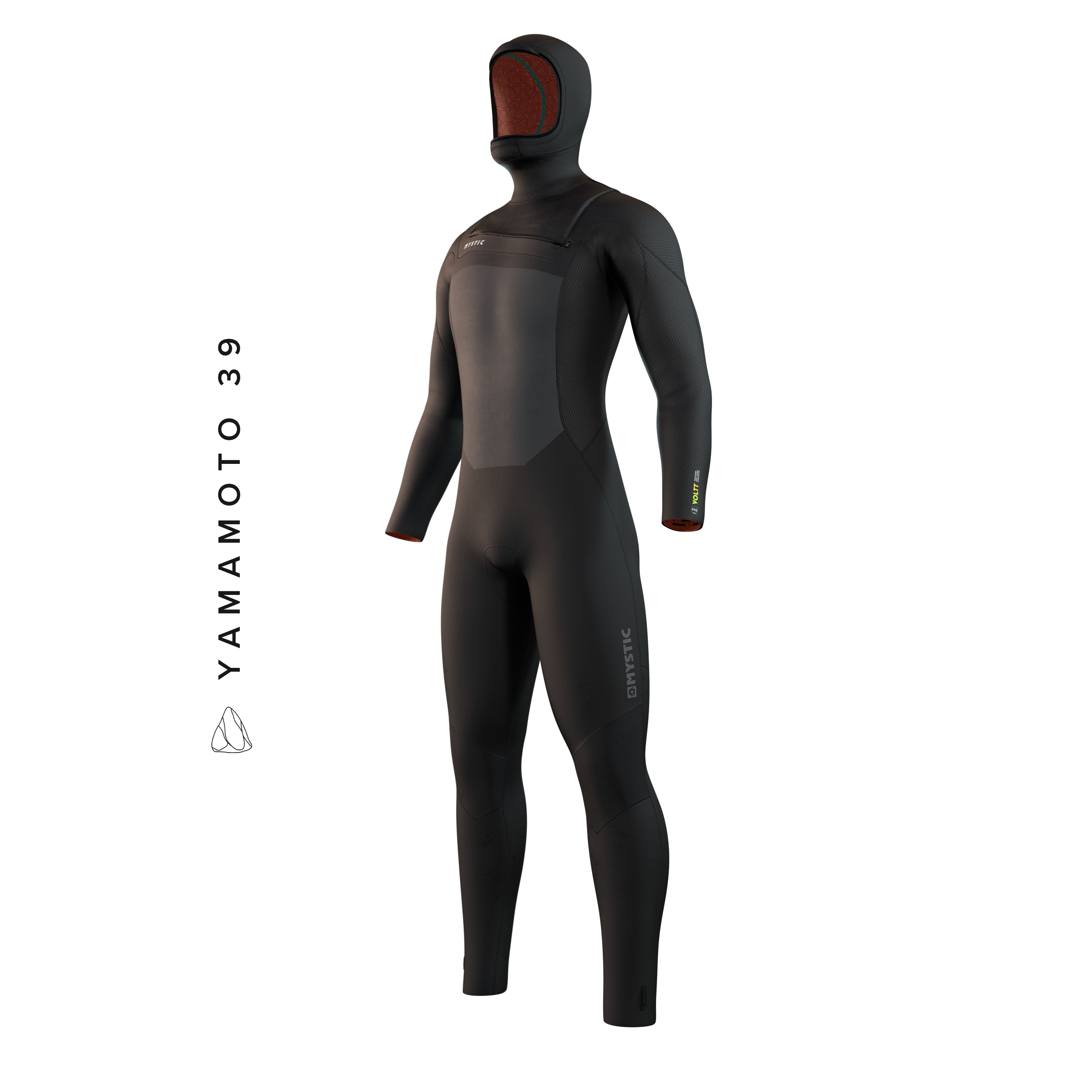 Voltt Hooded Wetsuit 6/4/3mm Fzip