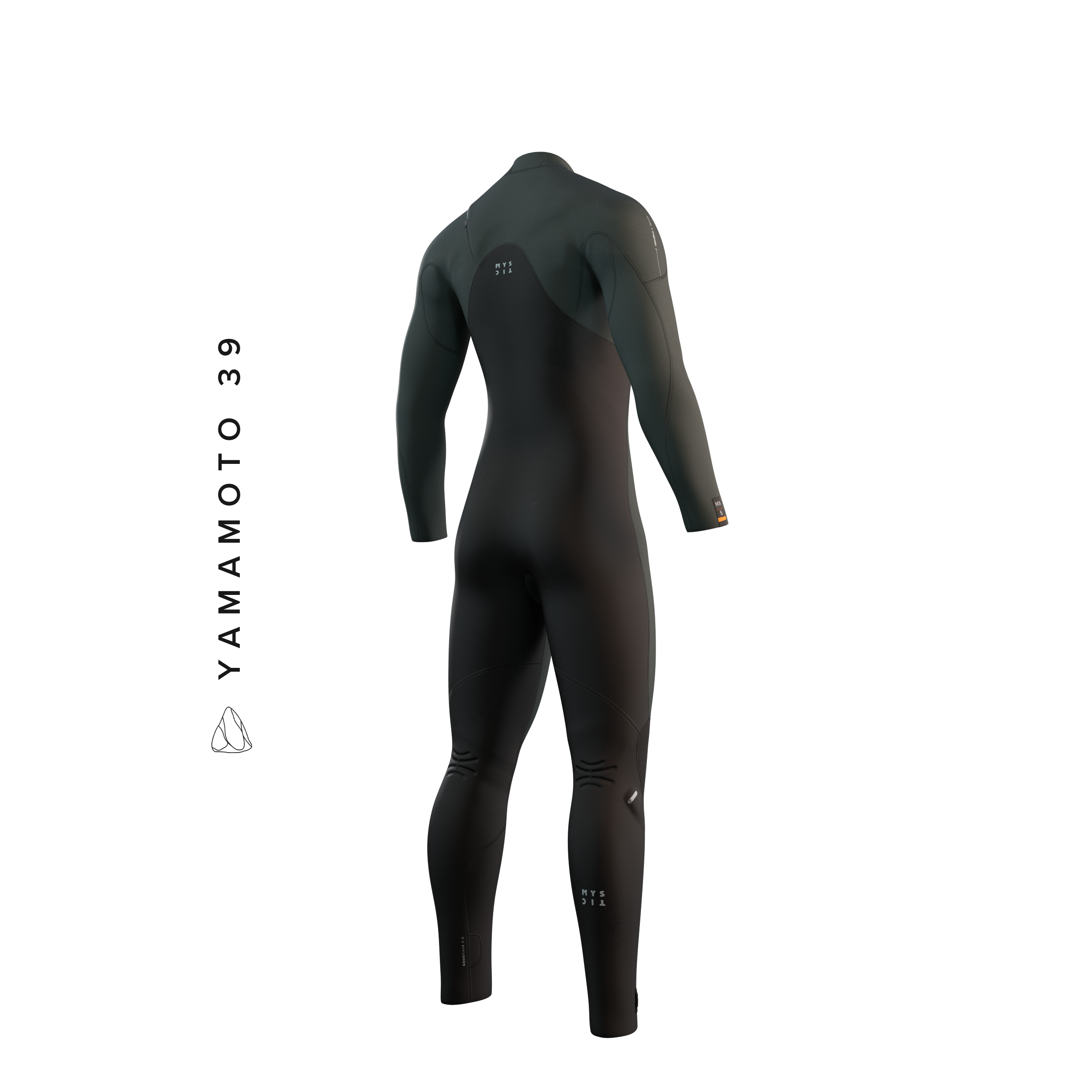 Mystic - Majestic Fullsuit 3/2mm Fzip - Cypress Green