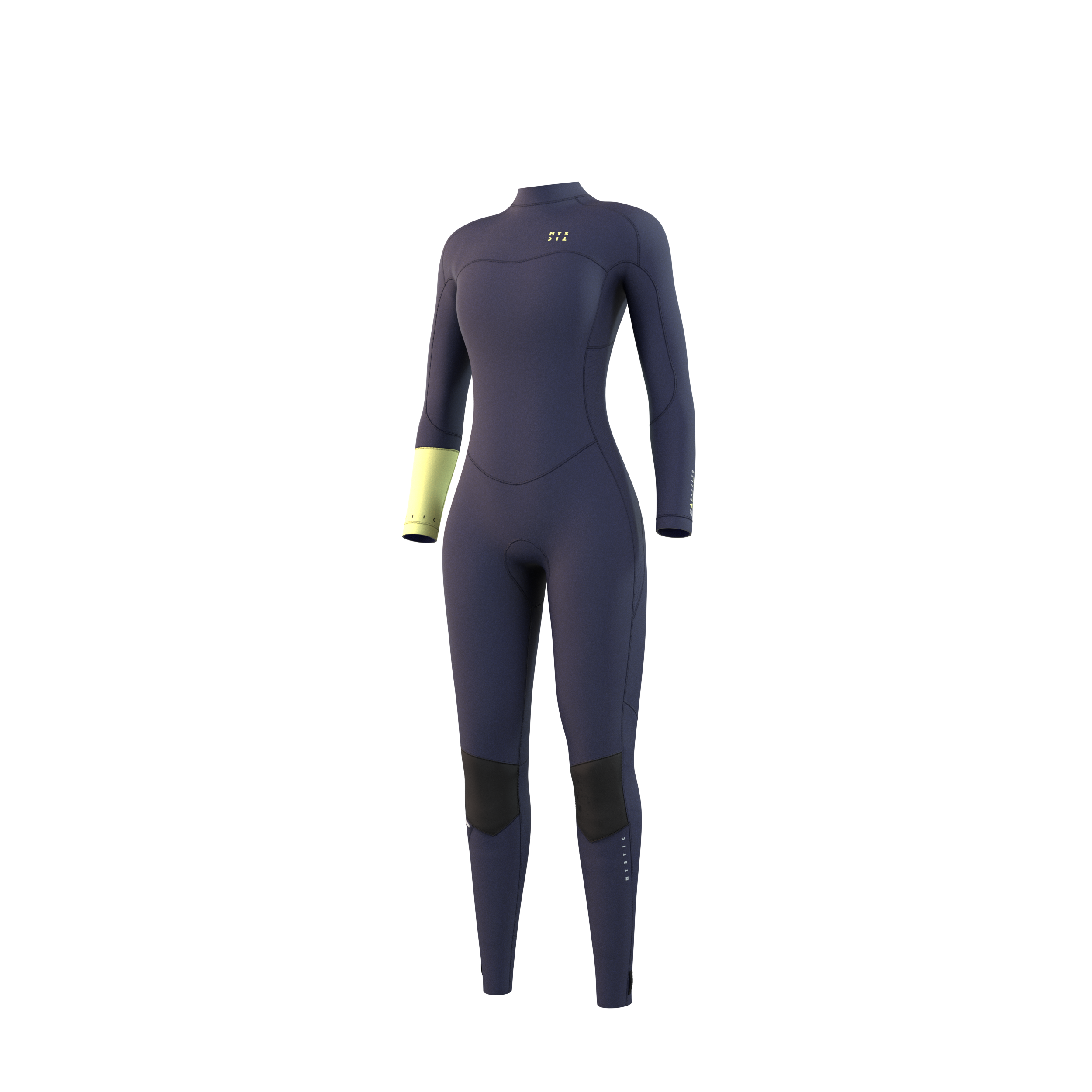 Mystic - Dazzled Fullsuit 5/3mm Bzip Women - Night Blue