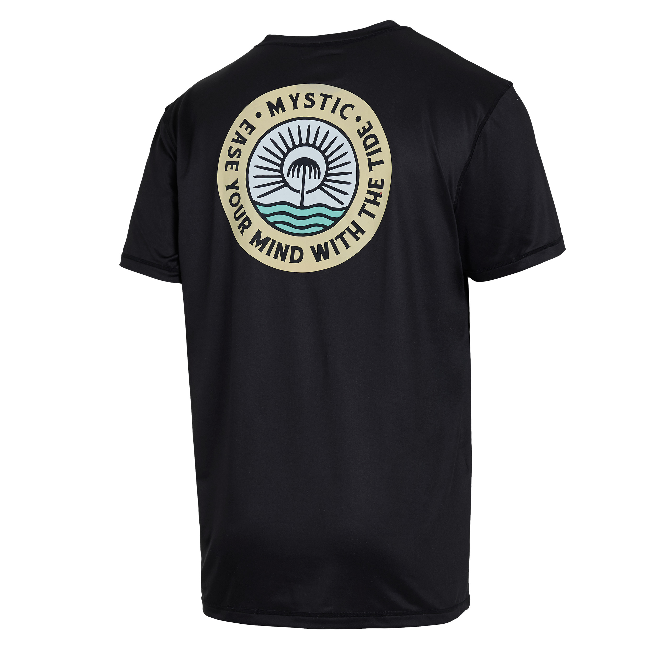 Mystic - Ease S/S Rashvest Loosefit - Black