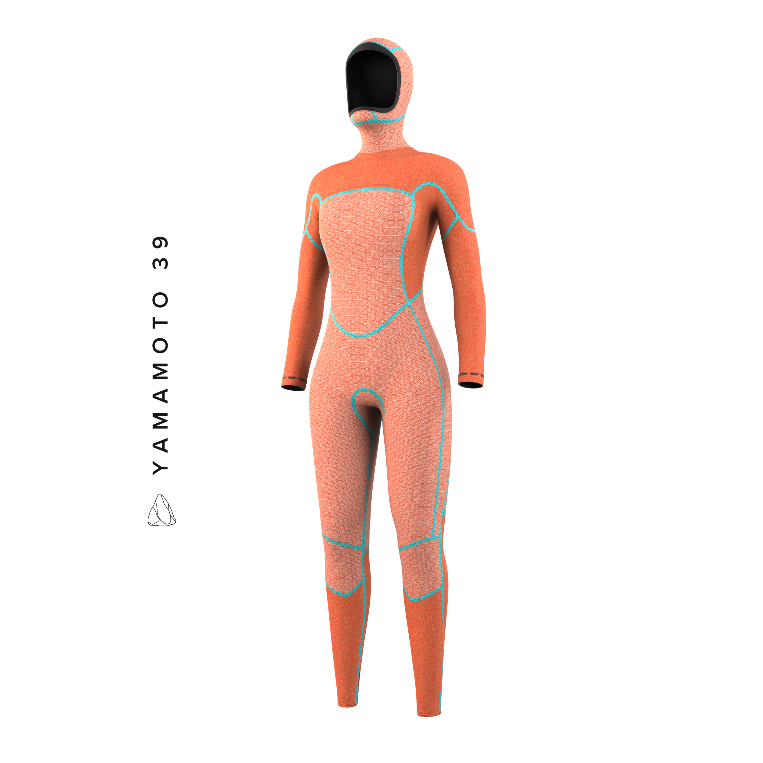 Mystic - Gem Hooded Fullsuit 6/4/3mm DFzip Women - Black