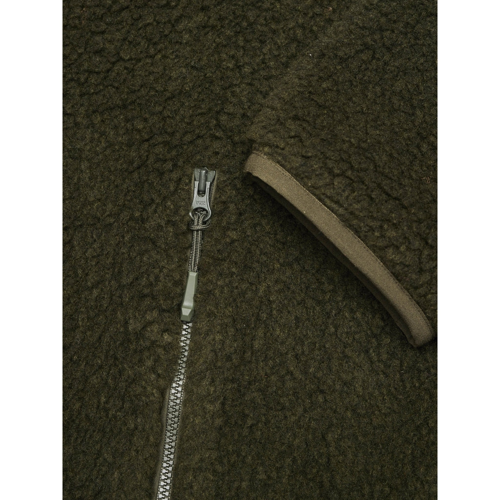 KnowledgeCotton Apparel ELM teddy fleece Jakke - GRS/Vegan