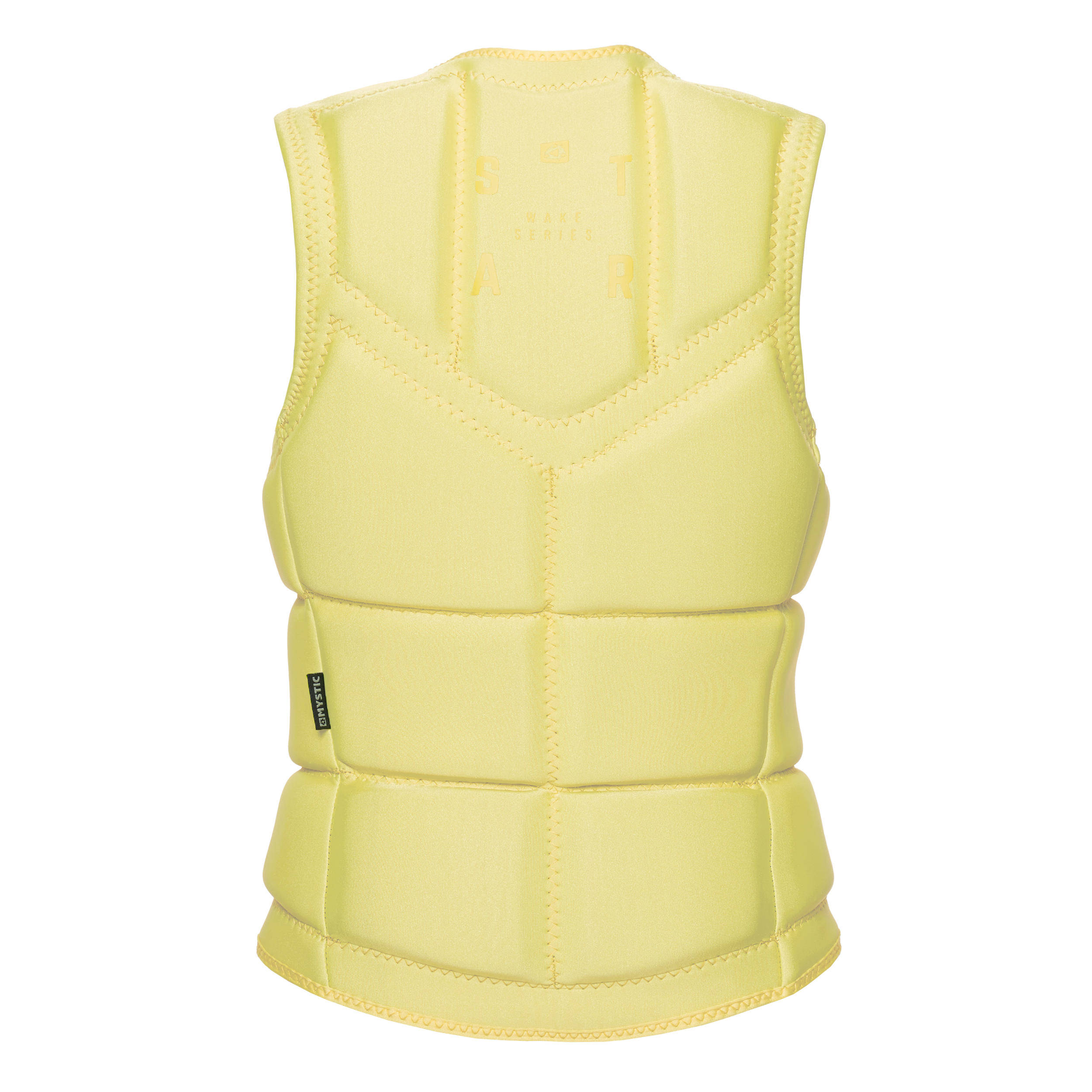 Mystic - Star Impact Vest Fzip Wake Women - Pastel Yellow