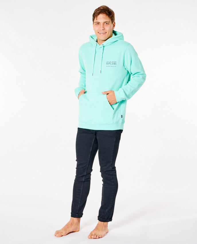 Rip Curl - cut out hood - washed aqua