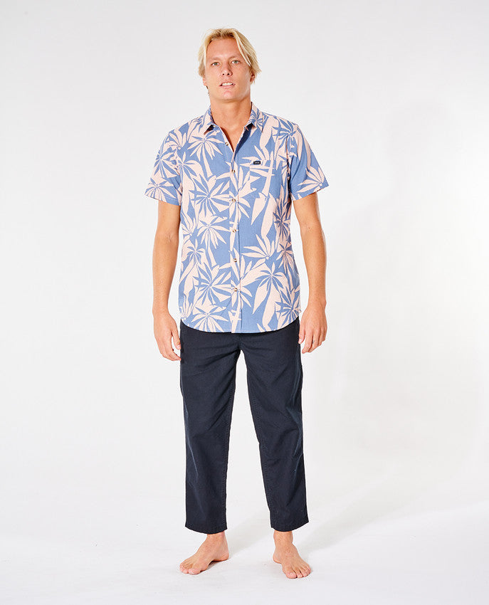 Rip Curl - barrel killa s/s shirt - blue gum