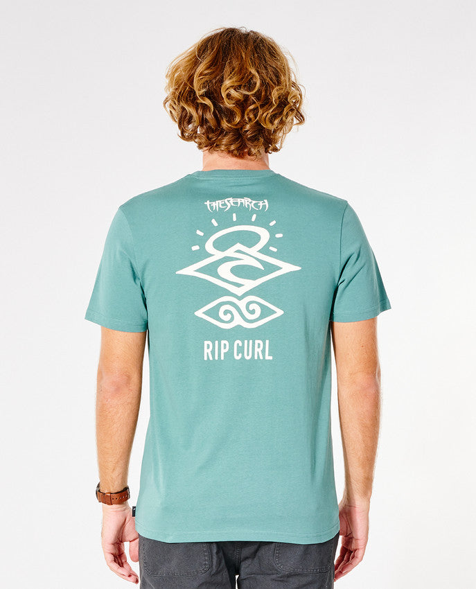 Rip Curl - search icon tee - muted green