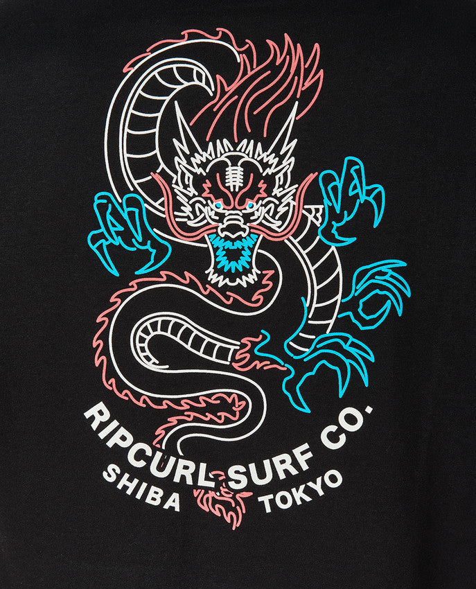 Rip Curl - desti animals tee - black