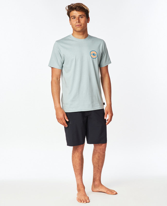 Rip Curl - dams tee - vintage blue