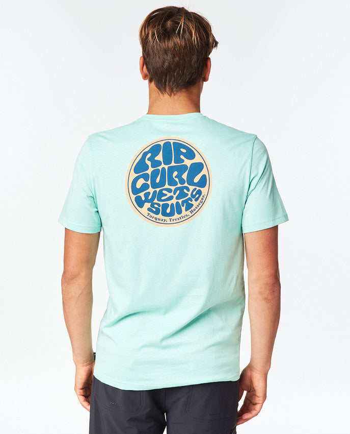 Rip Curl - arty tee - washed aqua