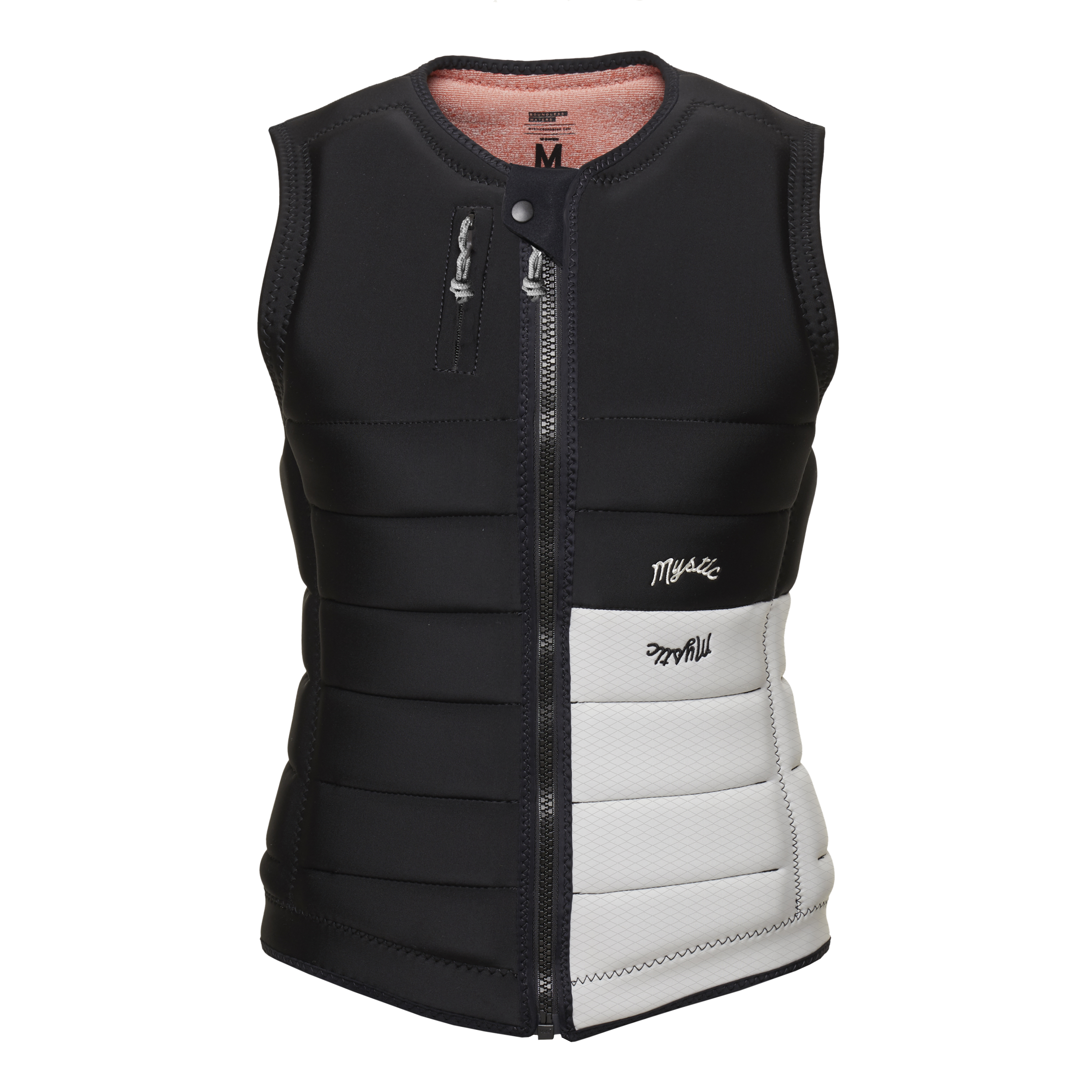 Mystic - Maze Impact Vest Fzip Wake Women - Black