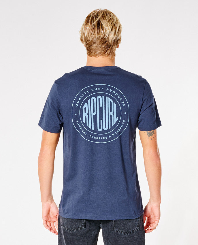 Rip Curl - stapler tee - navy