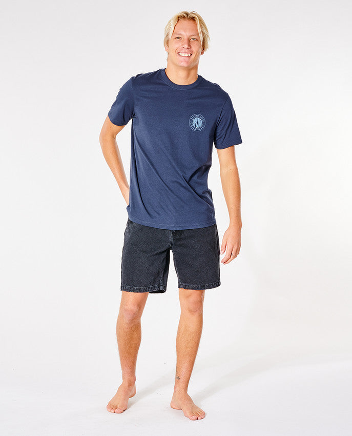 Rip Curl - stapler tee - navy