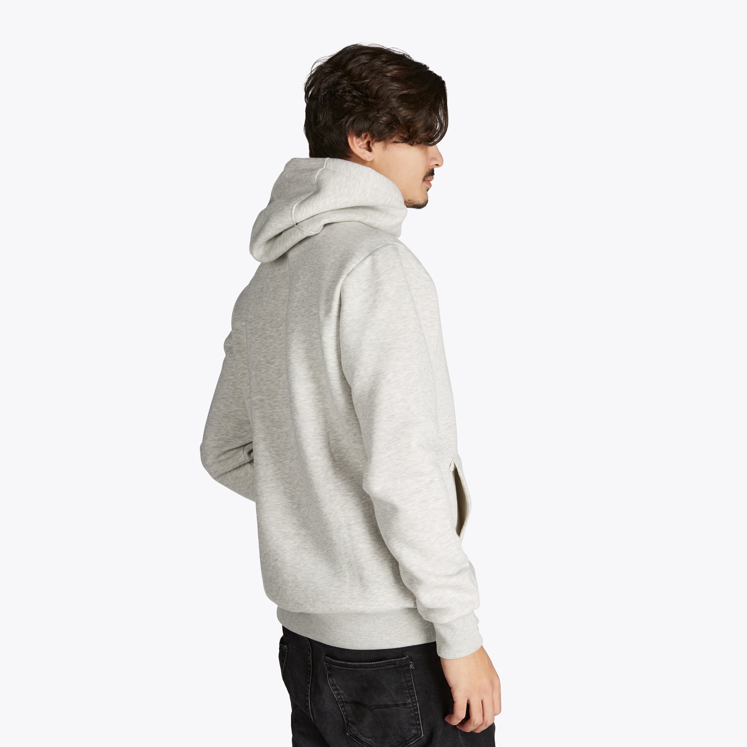 Mystic Brand Hood Sweat Grå