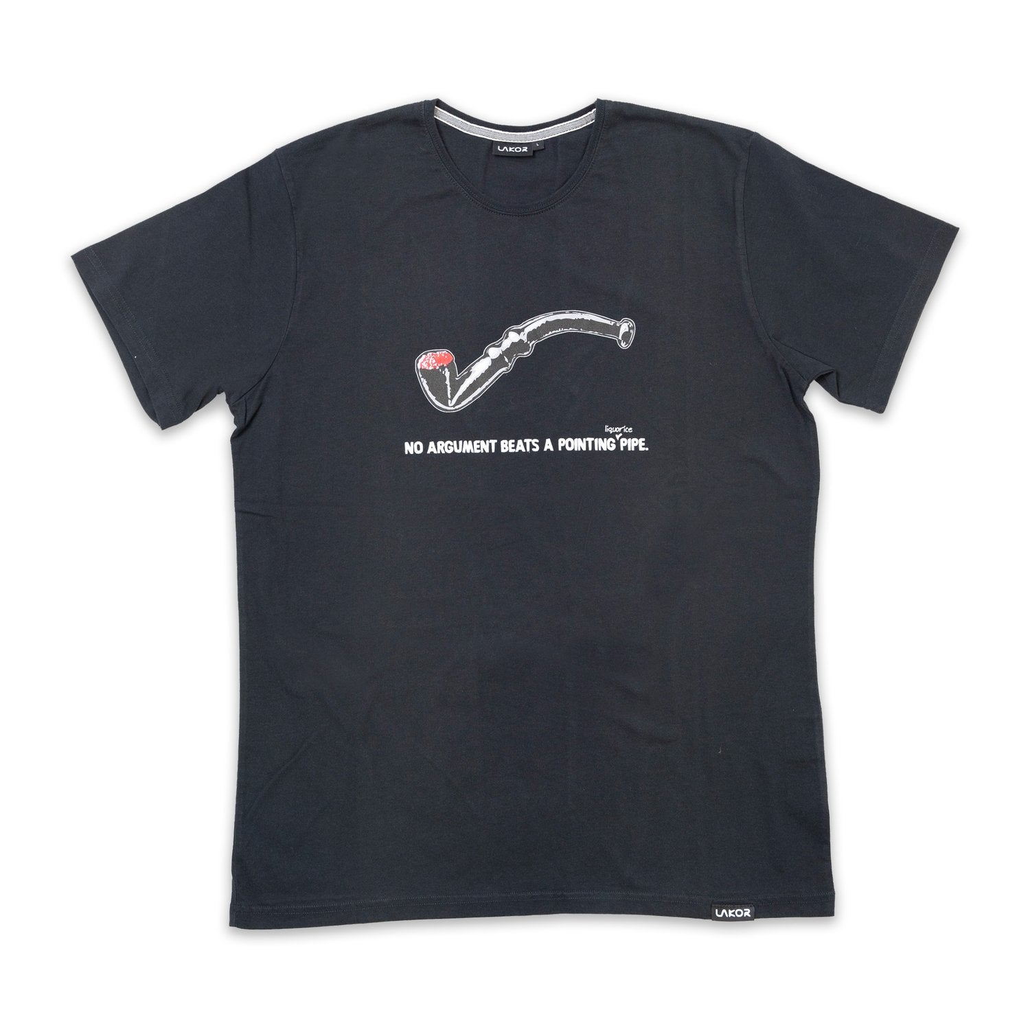 Lakor - Lakridspibe Tee (Black) T-shirt