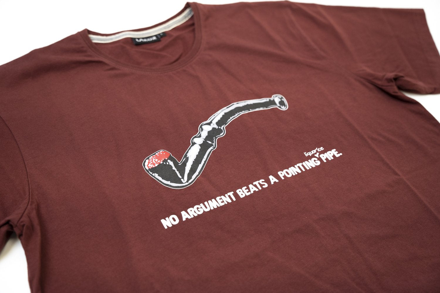 Lakor - Lakridspibe Tee (Redbrown) T-shirt