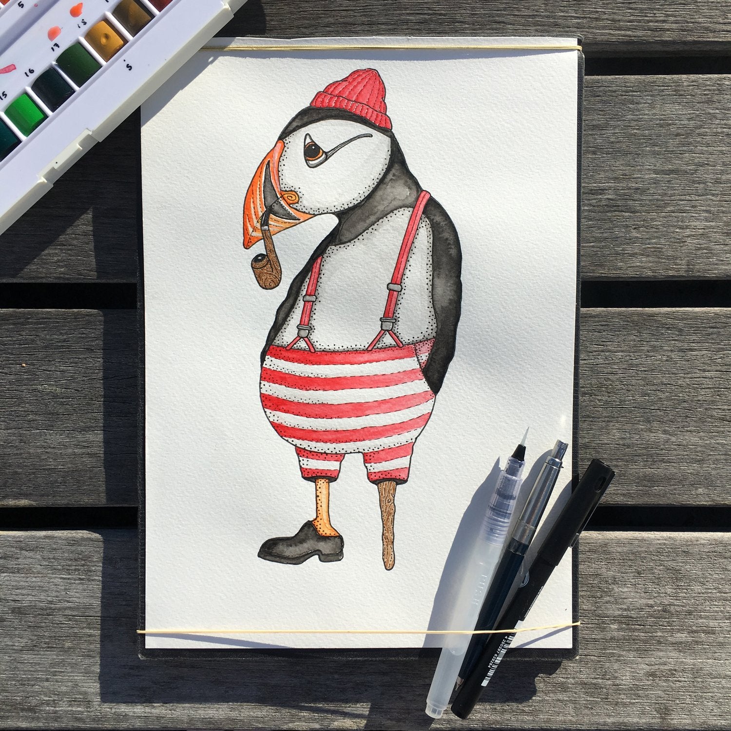 Lakor - Atlantic Puffin Plakat